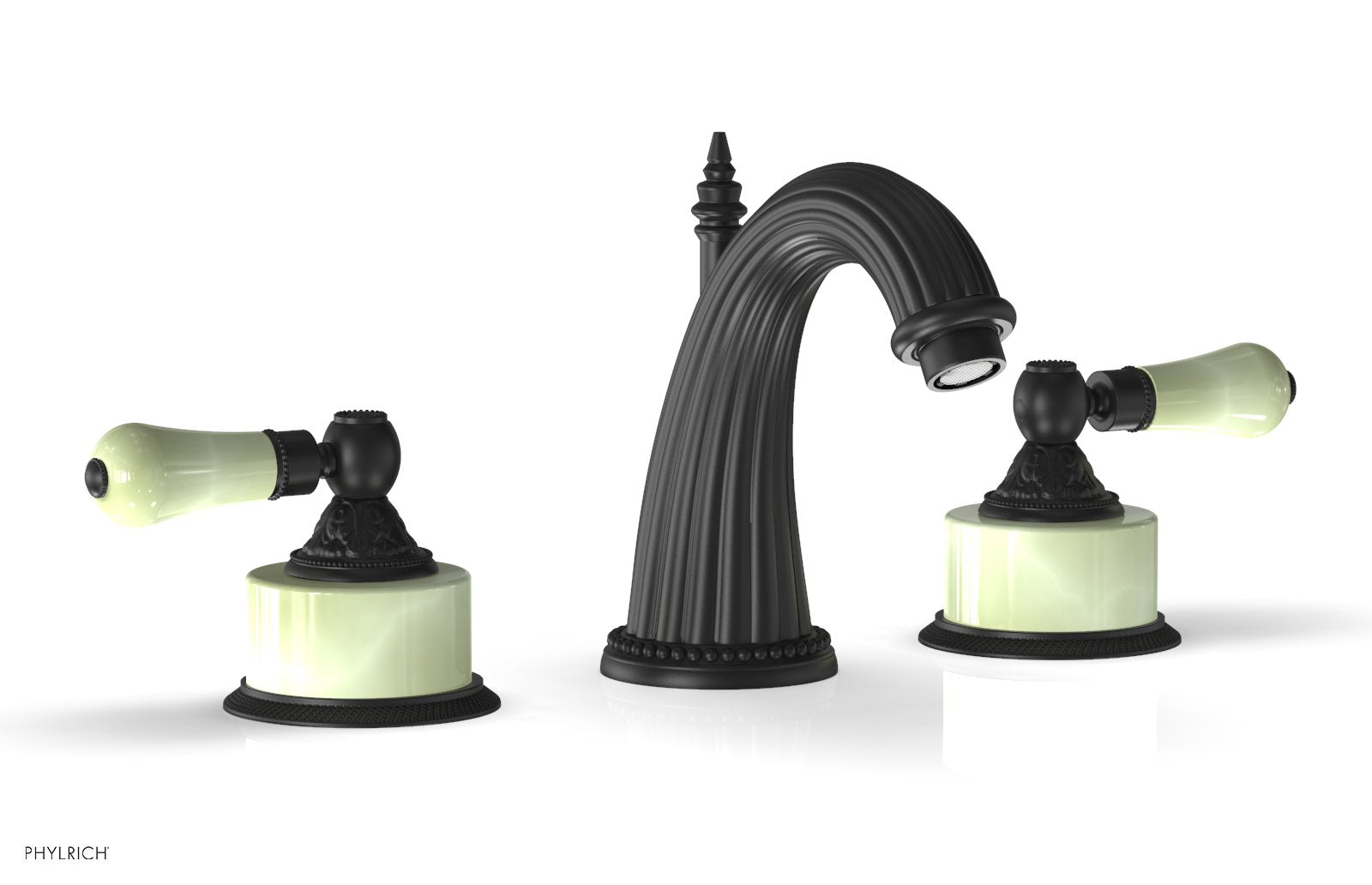 Phylrich VERSAILLES Widespread Faucet - Green Onyx