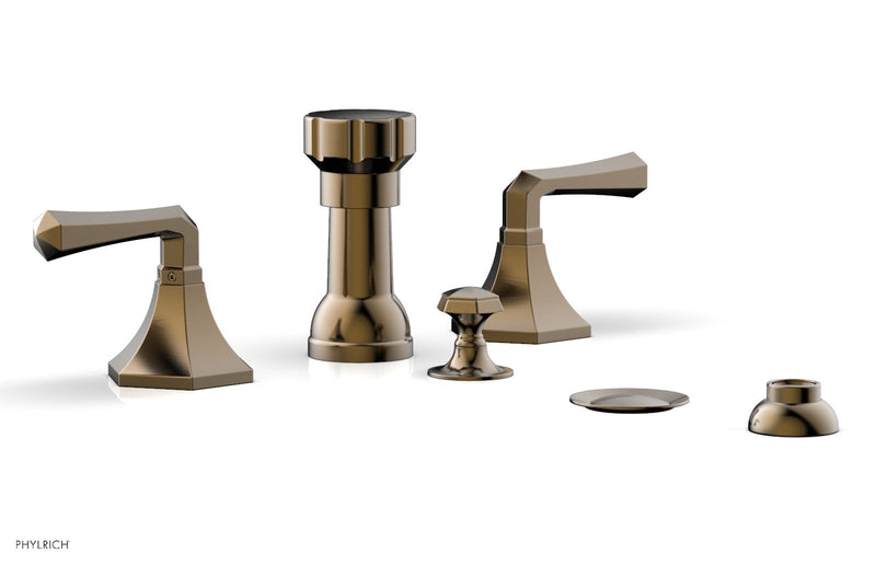Phylrich LE VERRE & LA CROSSE Four Hole Bidet Set