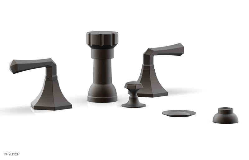 Phylrich LE VERRE & LA CROSSE Four Hole Bidet Set