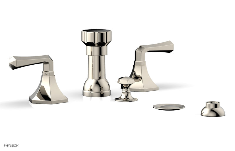 Phylrich LE VERRE & LA CROSSE Four Hole Bidet Set