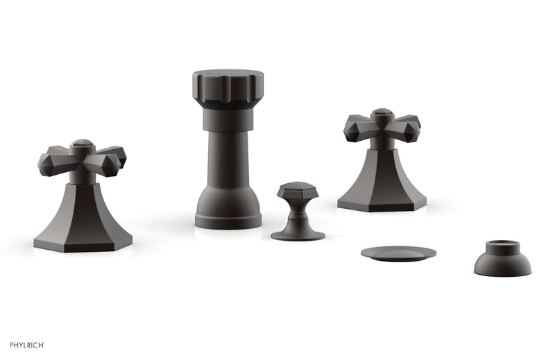 Phylrich LE VERRE & LA CROSSE Four Hole Bidet Set