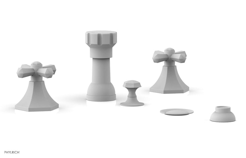 Phylrich LE VERRE & LA CROSSE Four Hole Bidet Set
