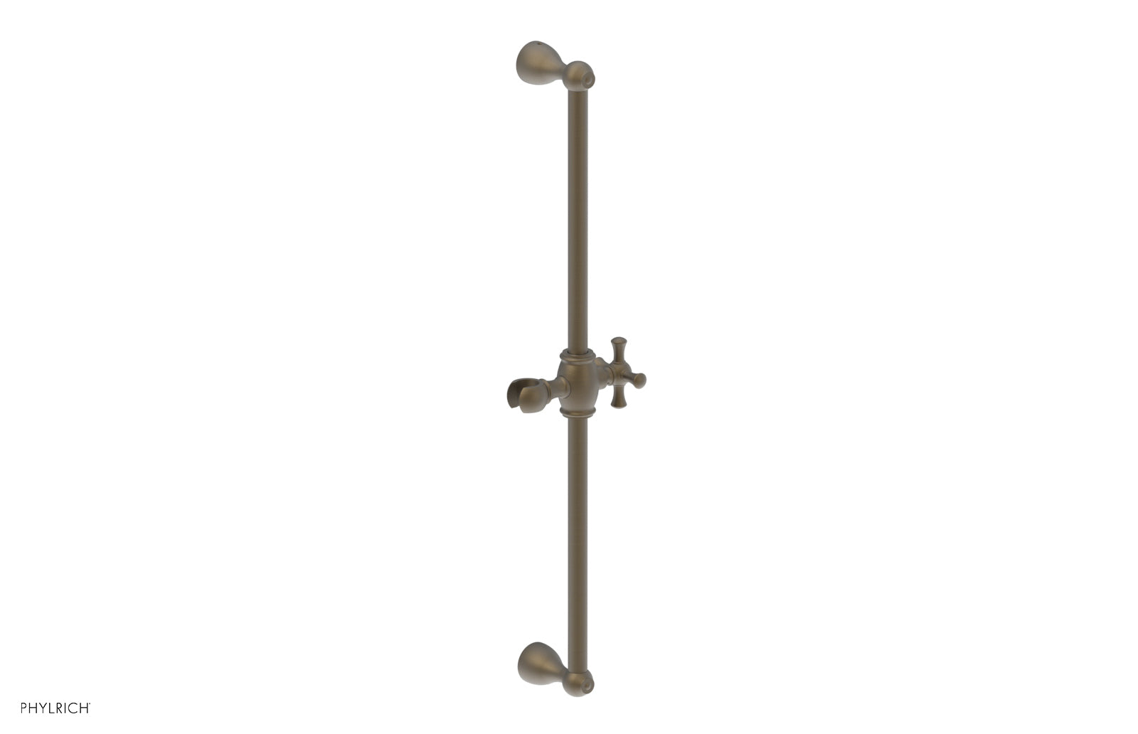 Phylrich 24" Adjustable Slide Bar with Hook