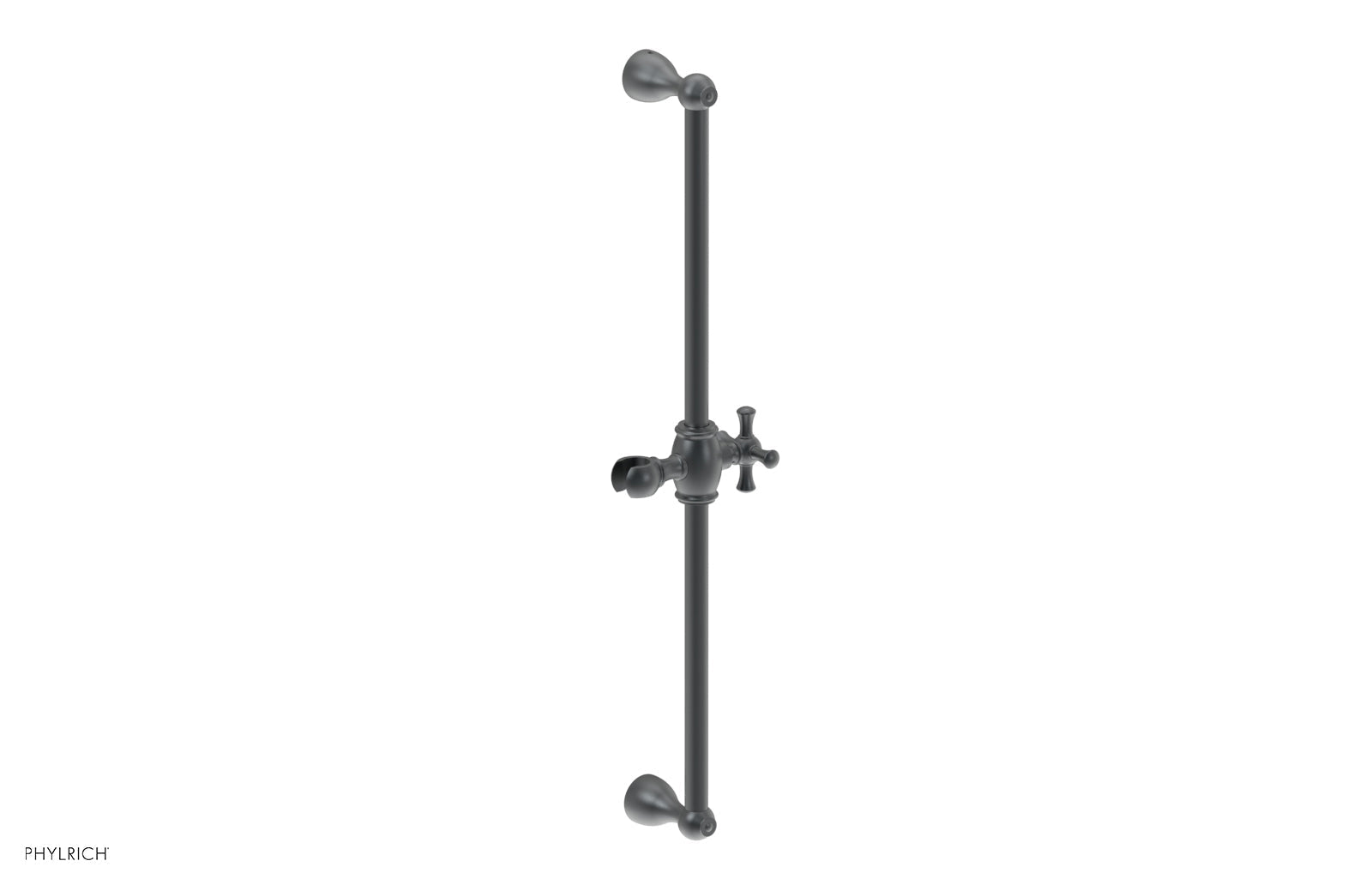 Phylrich 24" Adjustable Slide Bar with Hook