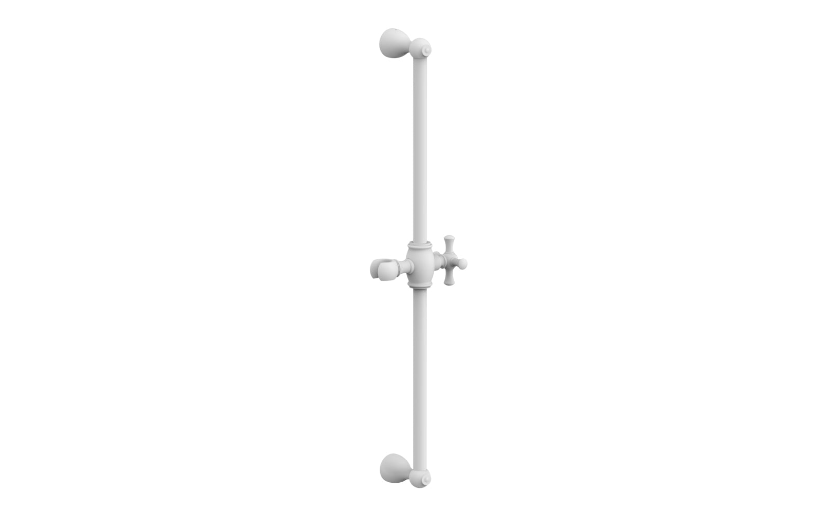 Phylrich 24" Adjustable Slide Bar with Hook