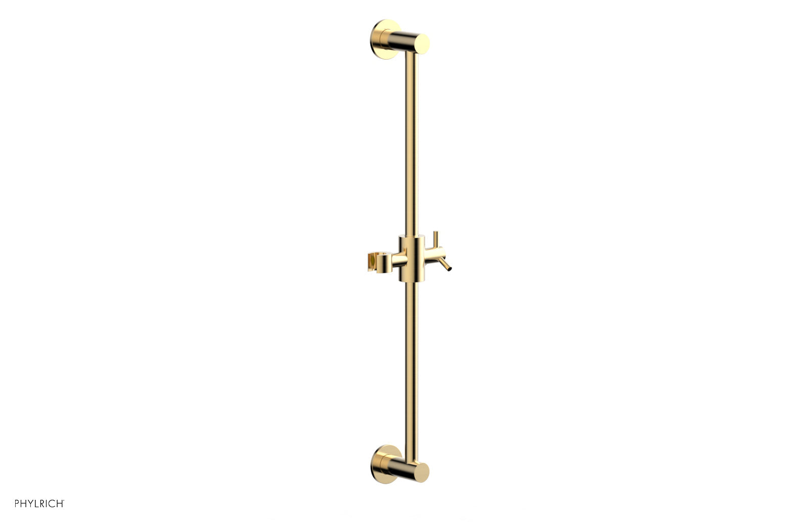 Phylrich TRANSITION 24" Adjustable Slide Bar with Hand Shower Hook