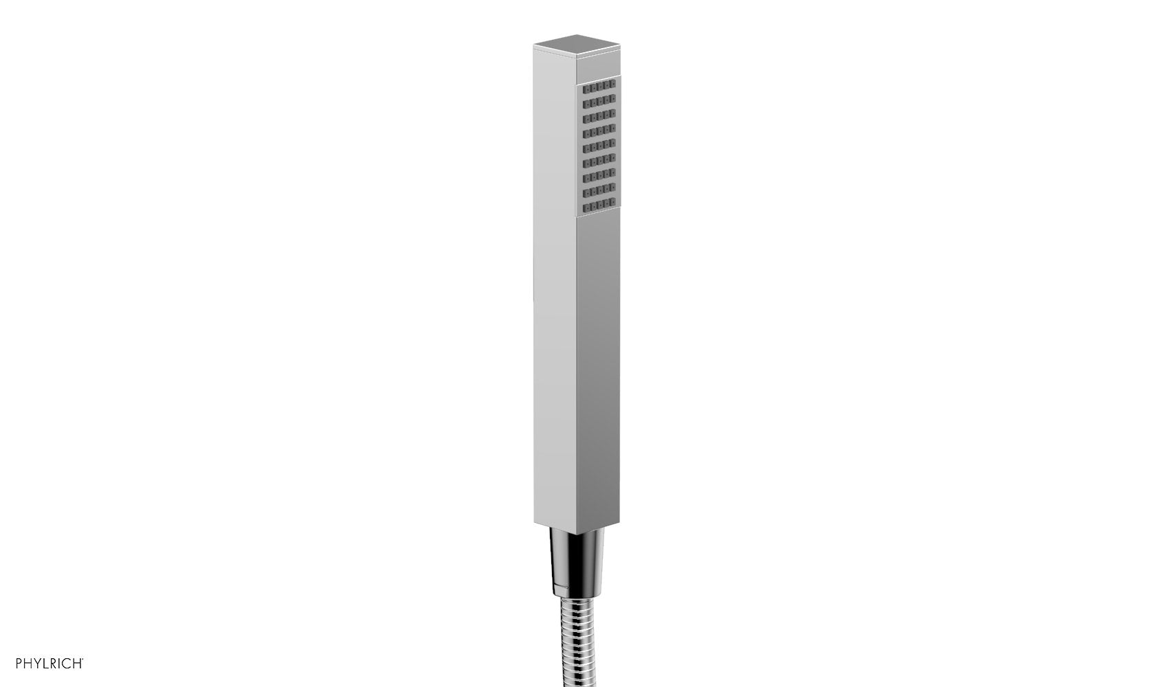 polished chrome hand shower