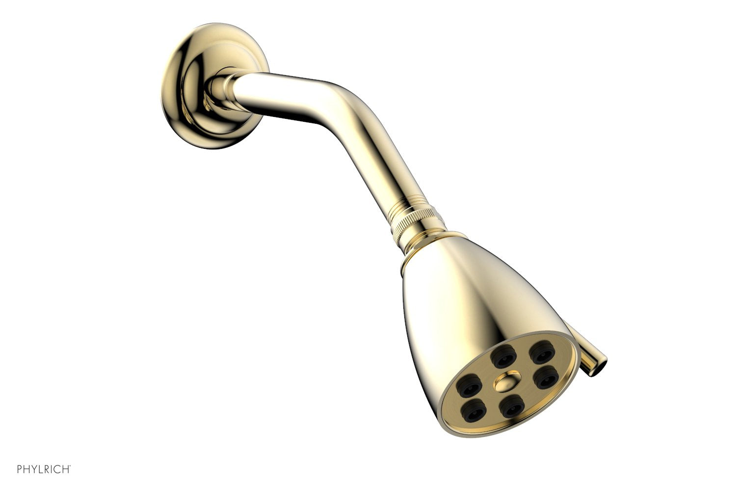 Phylrich 6 Jet Smooth Shower Head 2-3/4"