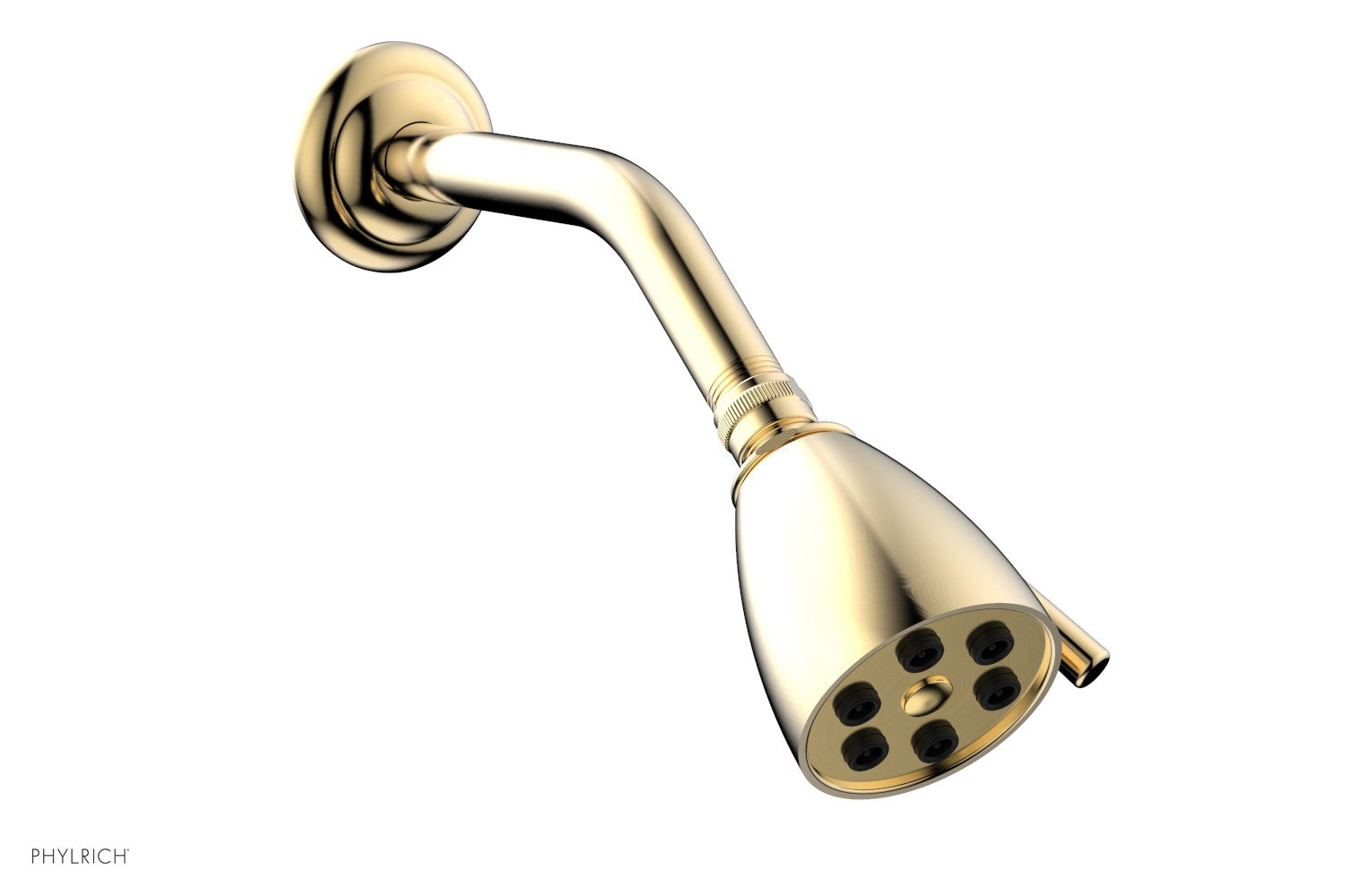 Phylrich 6 Jet Smooth Shower Head 2-3/4"