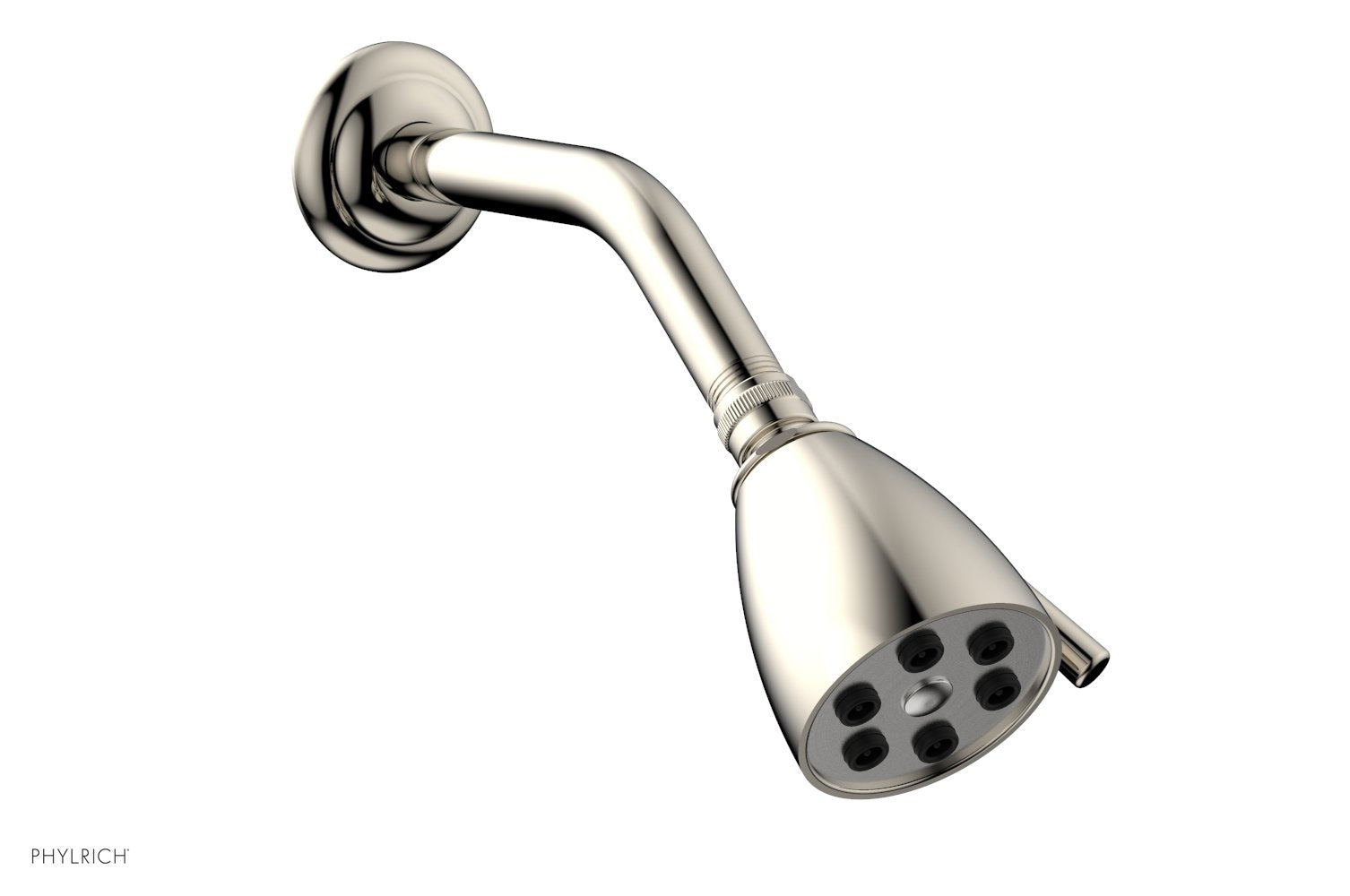 Phylrich 6 Jet Smooth Shower Head 2-3/4"