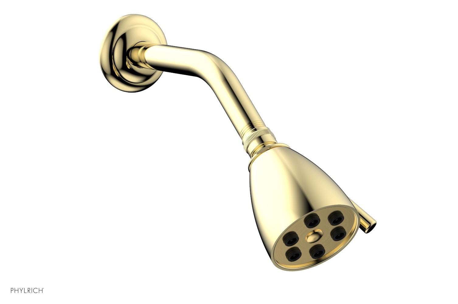 Phylrich 6 Jet Smooth Shower Head 2-3/4"