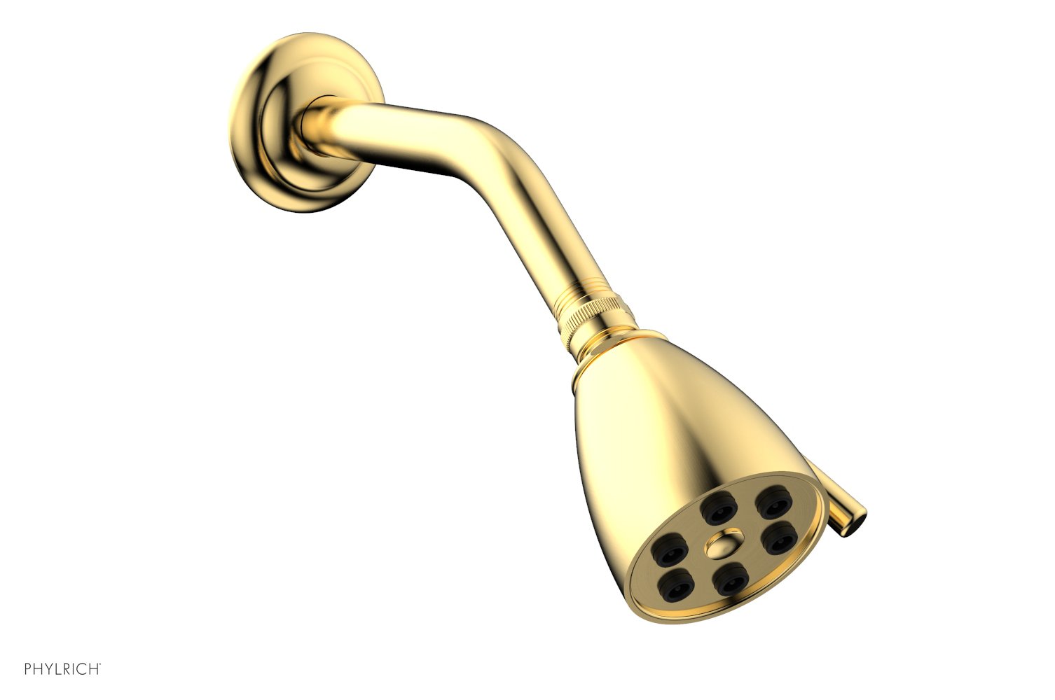 Phylrich 6 Jet Smooth Shower Head 2-3/4"