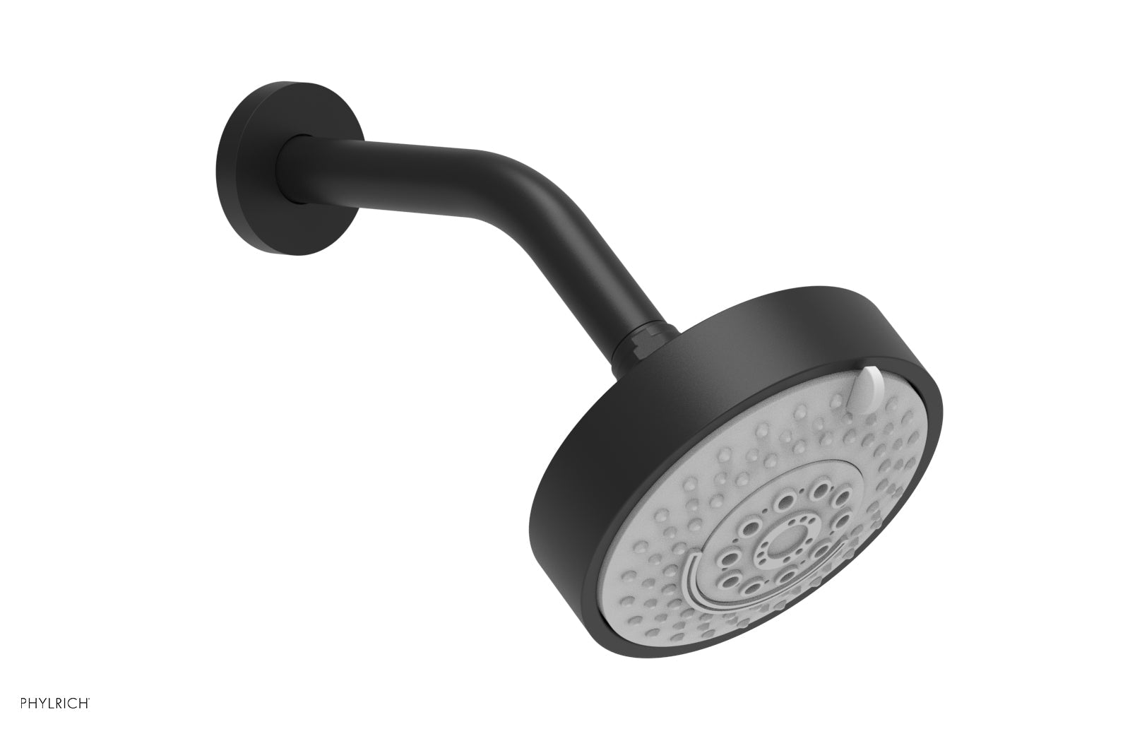 Phylrich 5" Contemporary Shower Head - 4 Functions