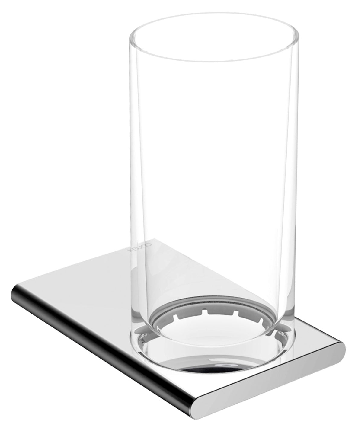 brushed black chrome tumbler holder