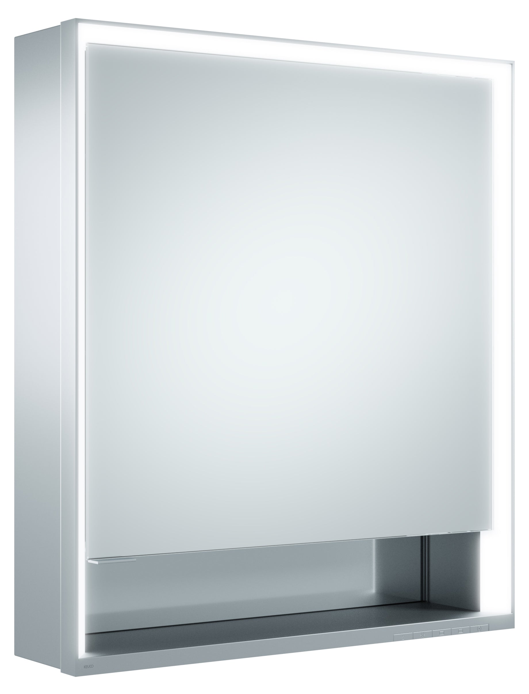 aluminum mirror cabinet