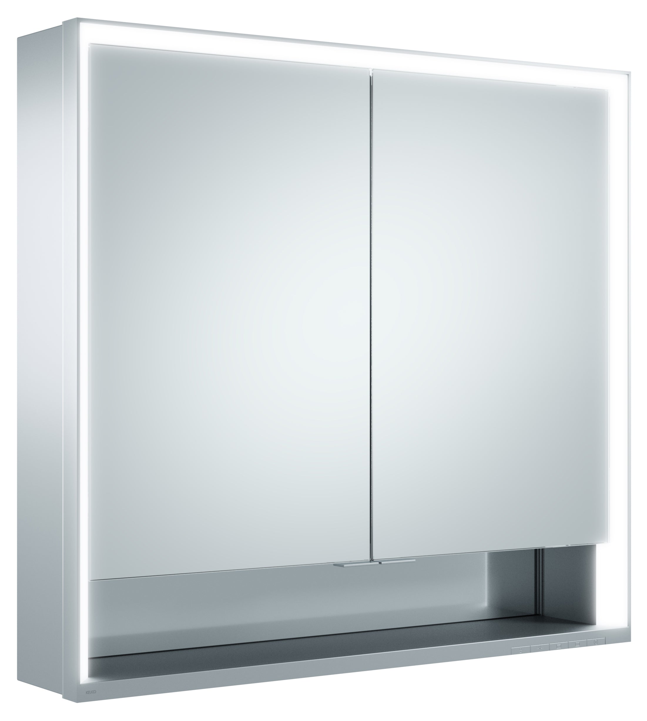 aluminum mirror cabinet