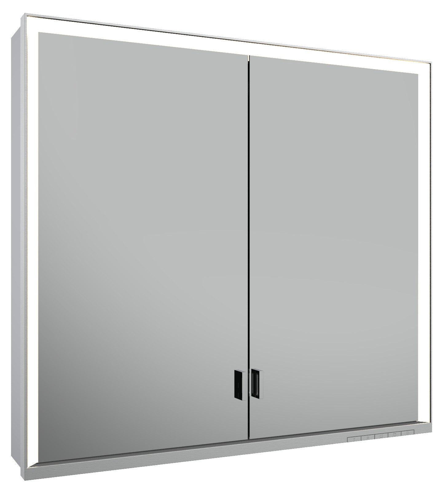 aluminum mirror cabinet