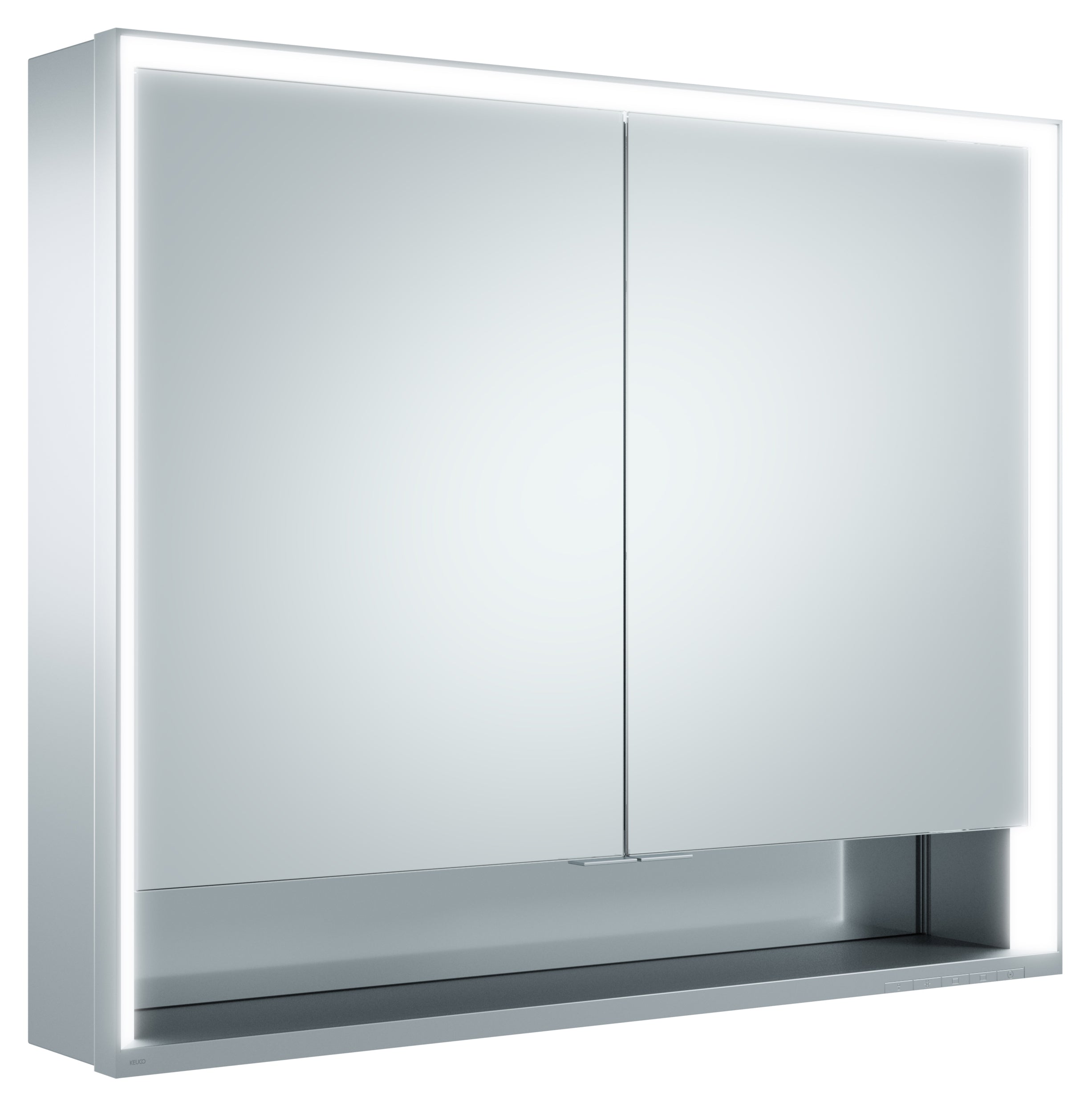 aluminum mirror cabinet