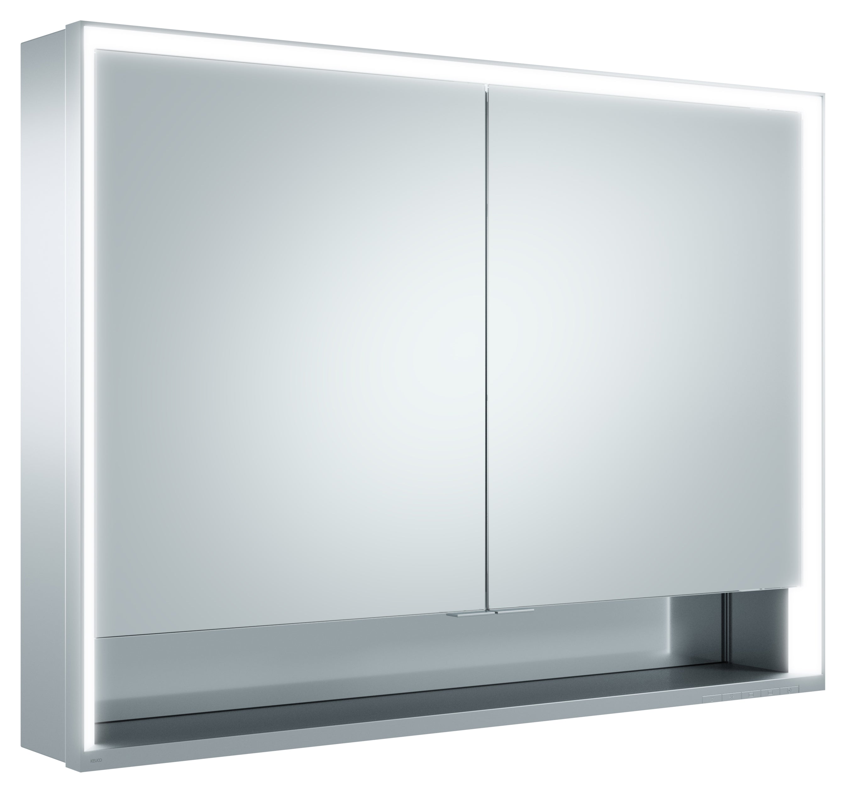 aluminum mirror cabinet