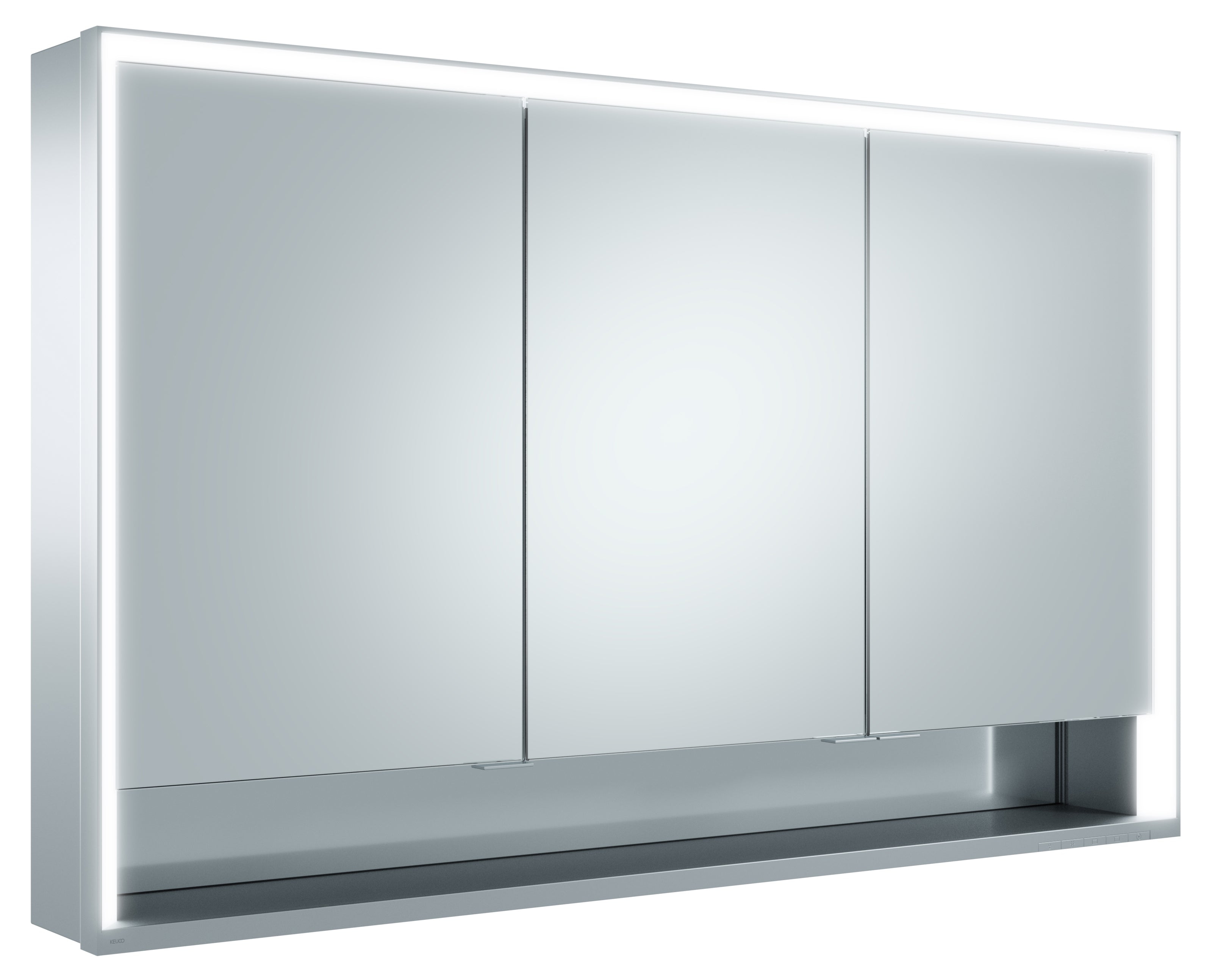 aluminum mirror cabinet