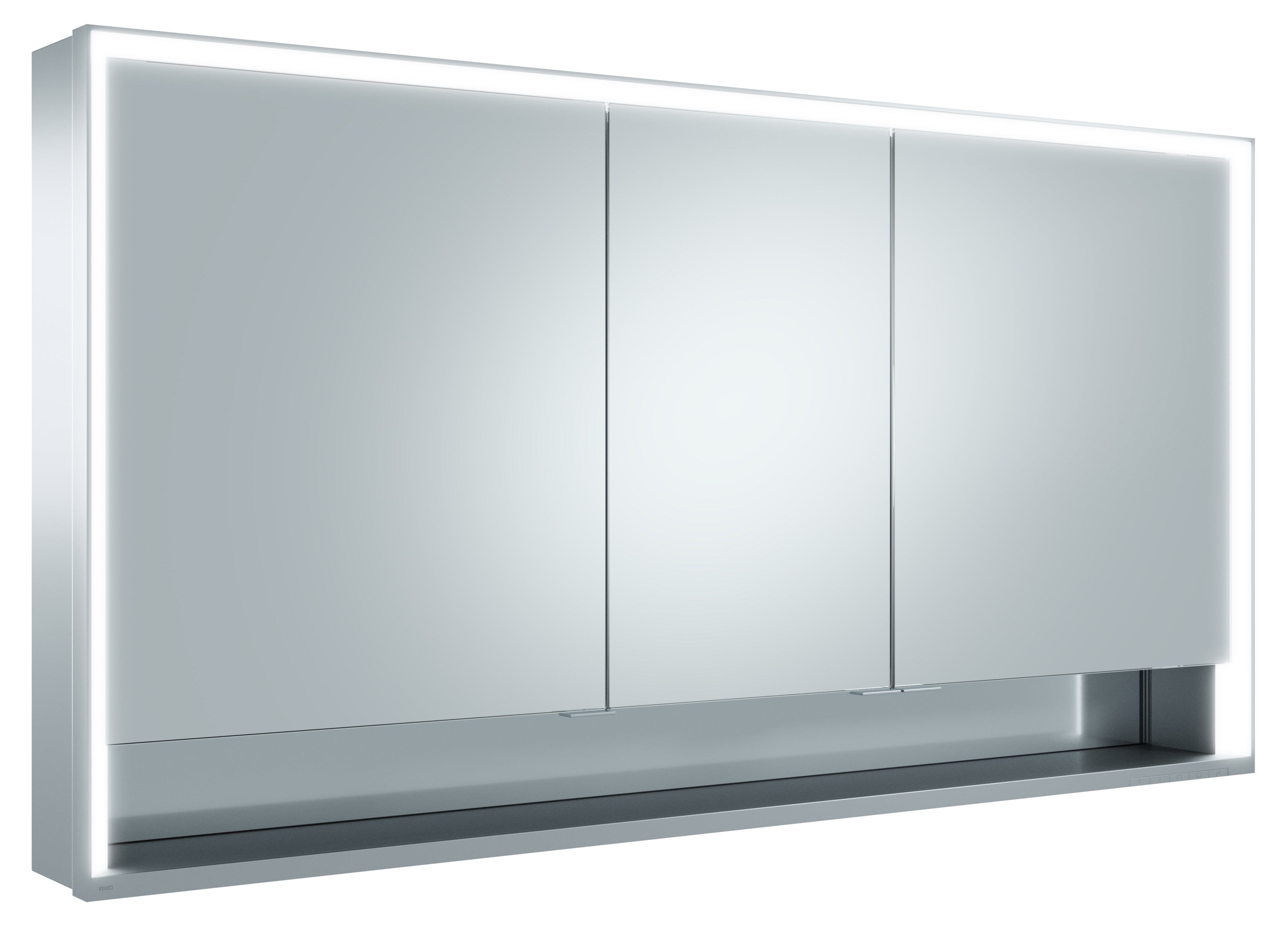 aluminum mirror cabinet