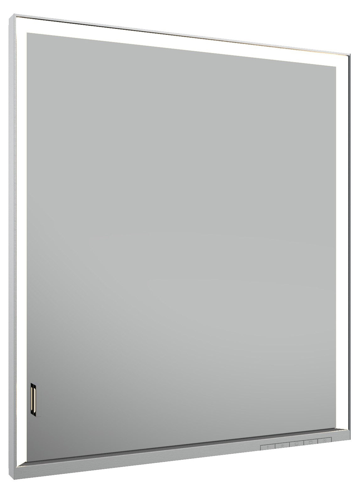 aluminum mirror cabinet
