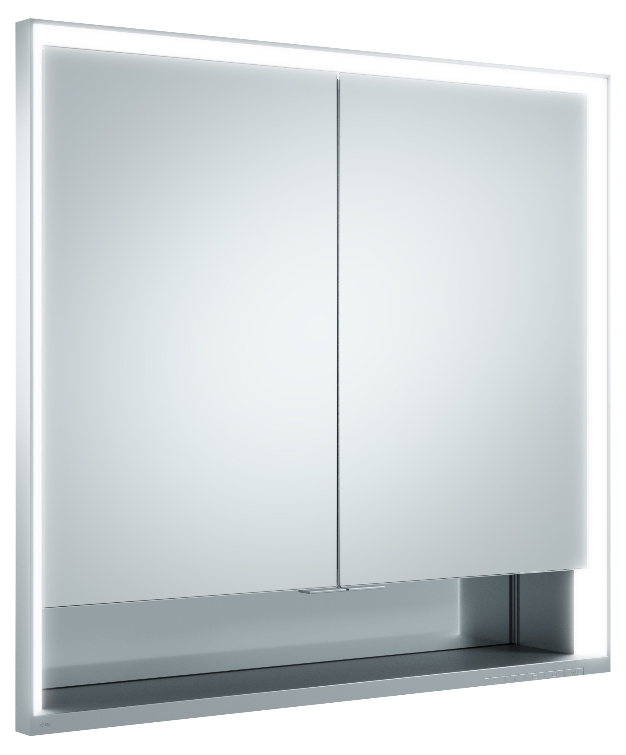 aluminum mirror cabinet