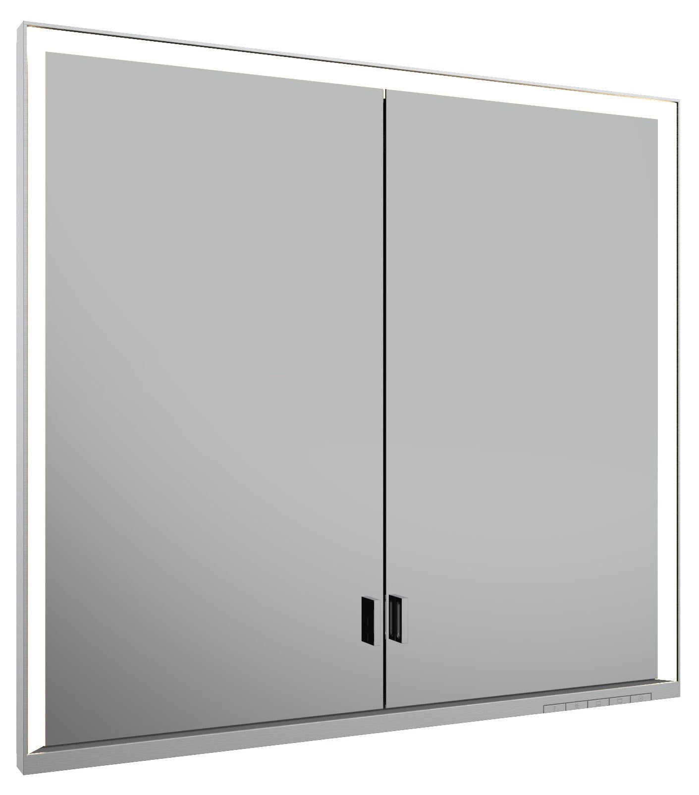 aluminum mirror cabinet