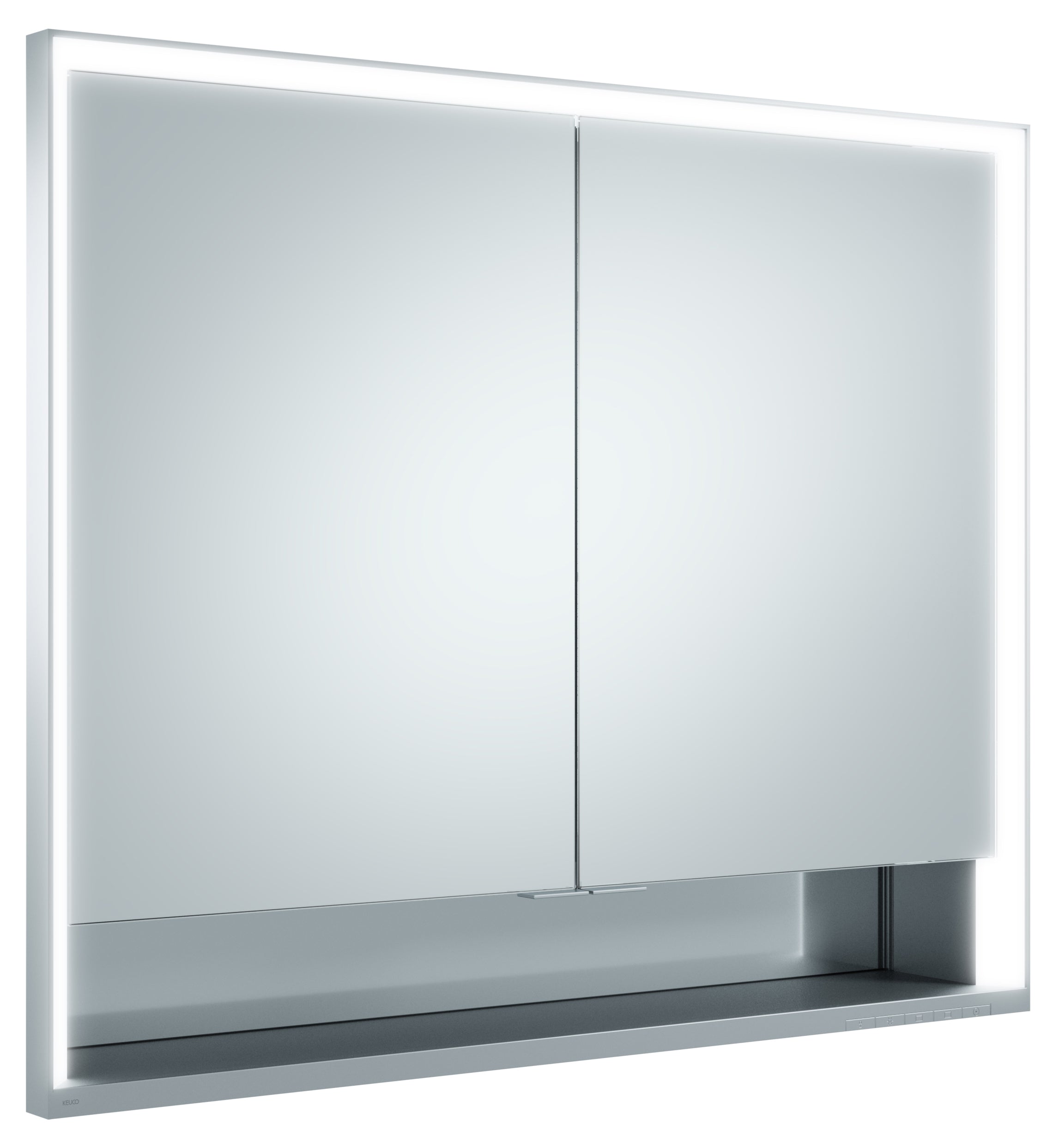 aluminum mirror cabinet