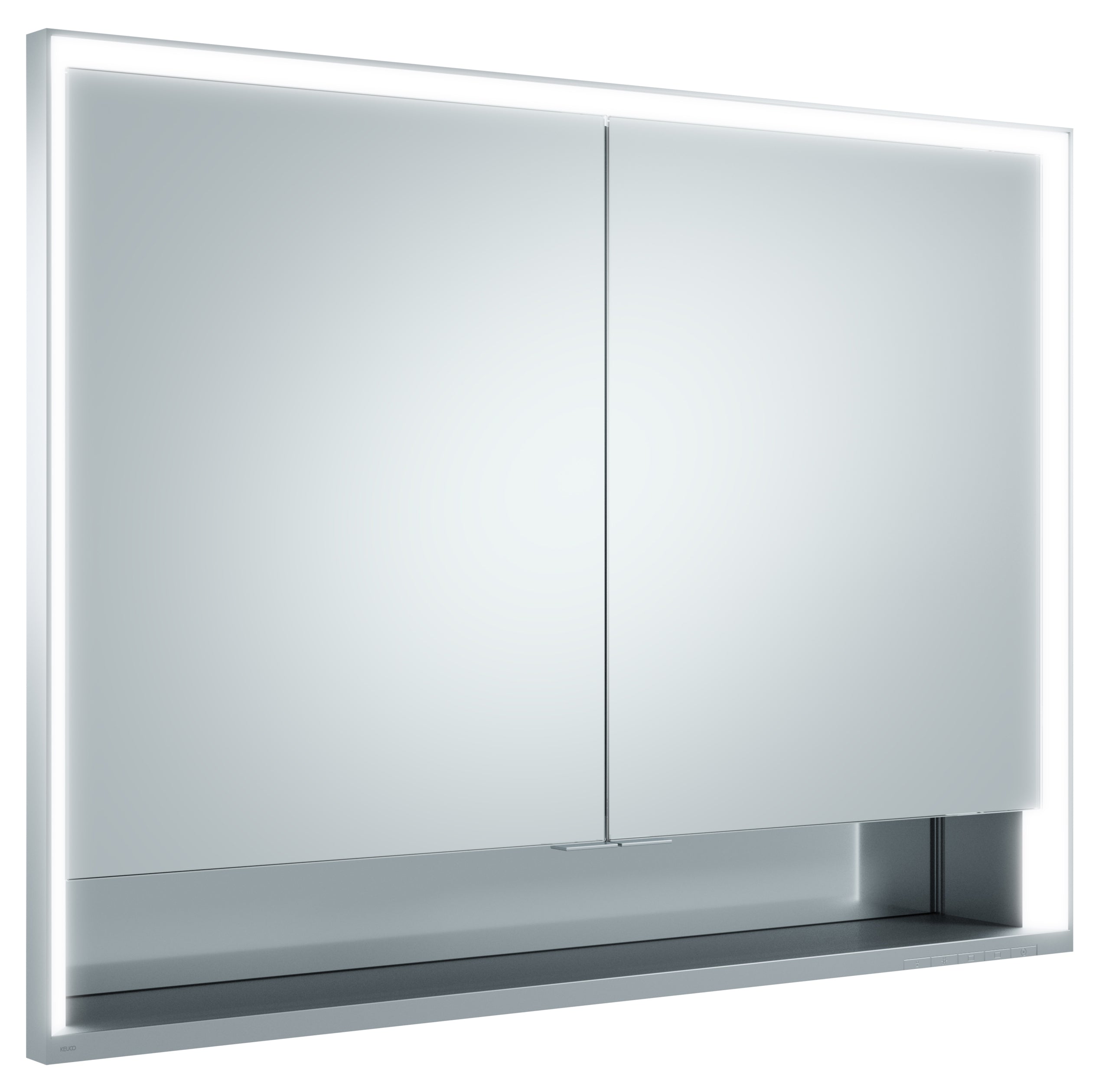 aluminum mirror cabinet