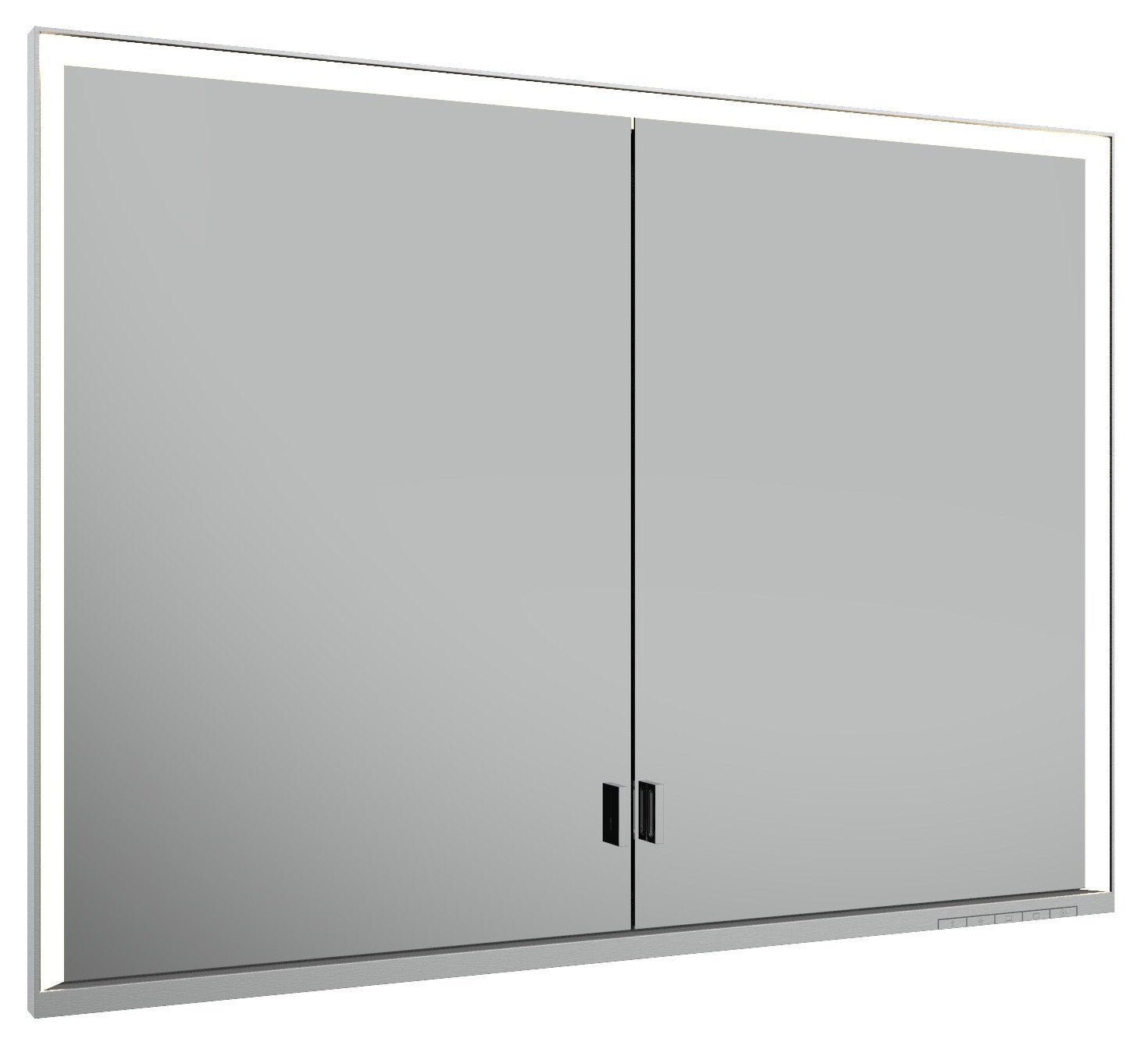 aluminum mirror cabinet