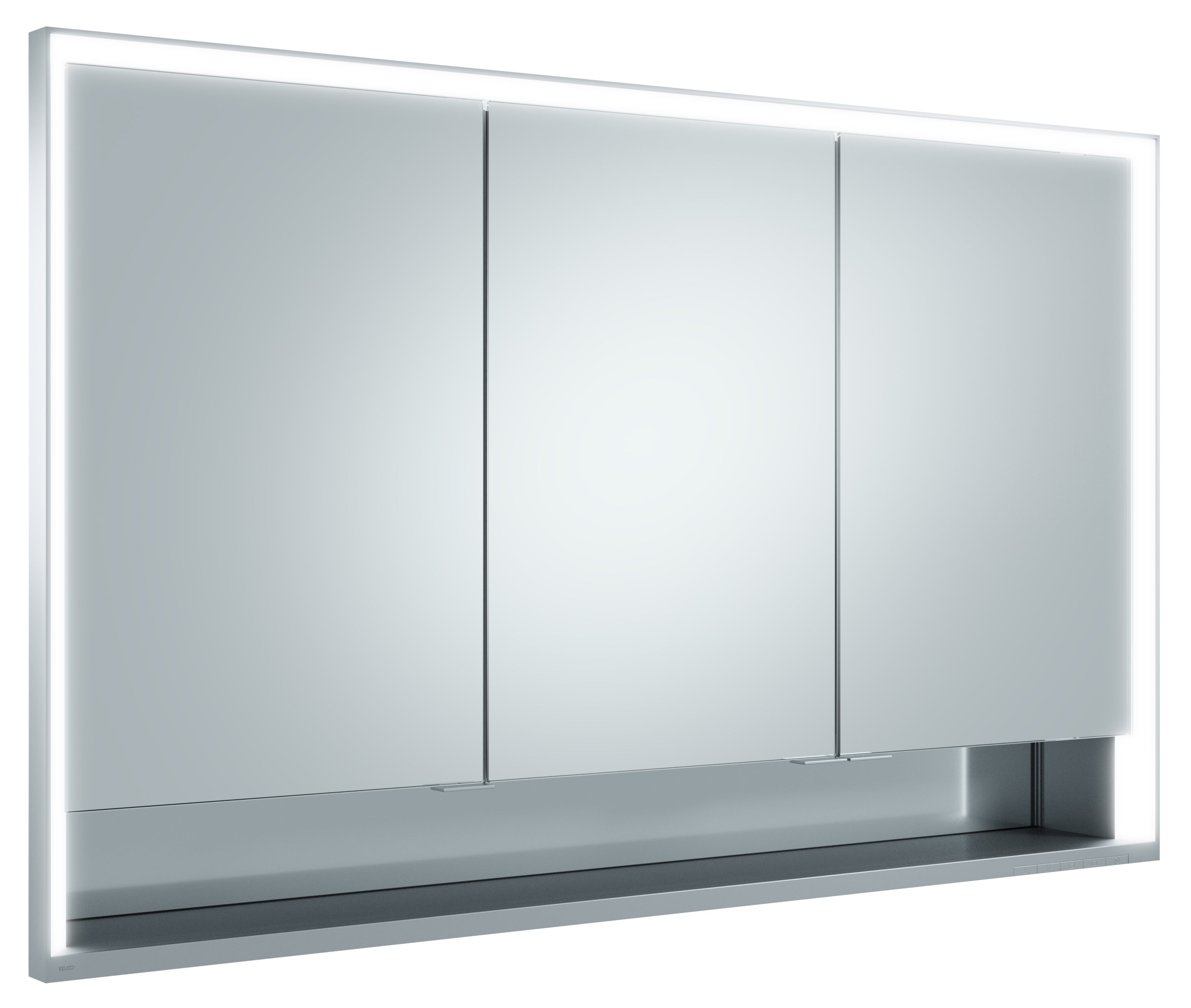 aluminum mirror cabinet