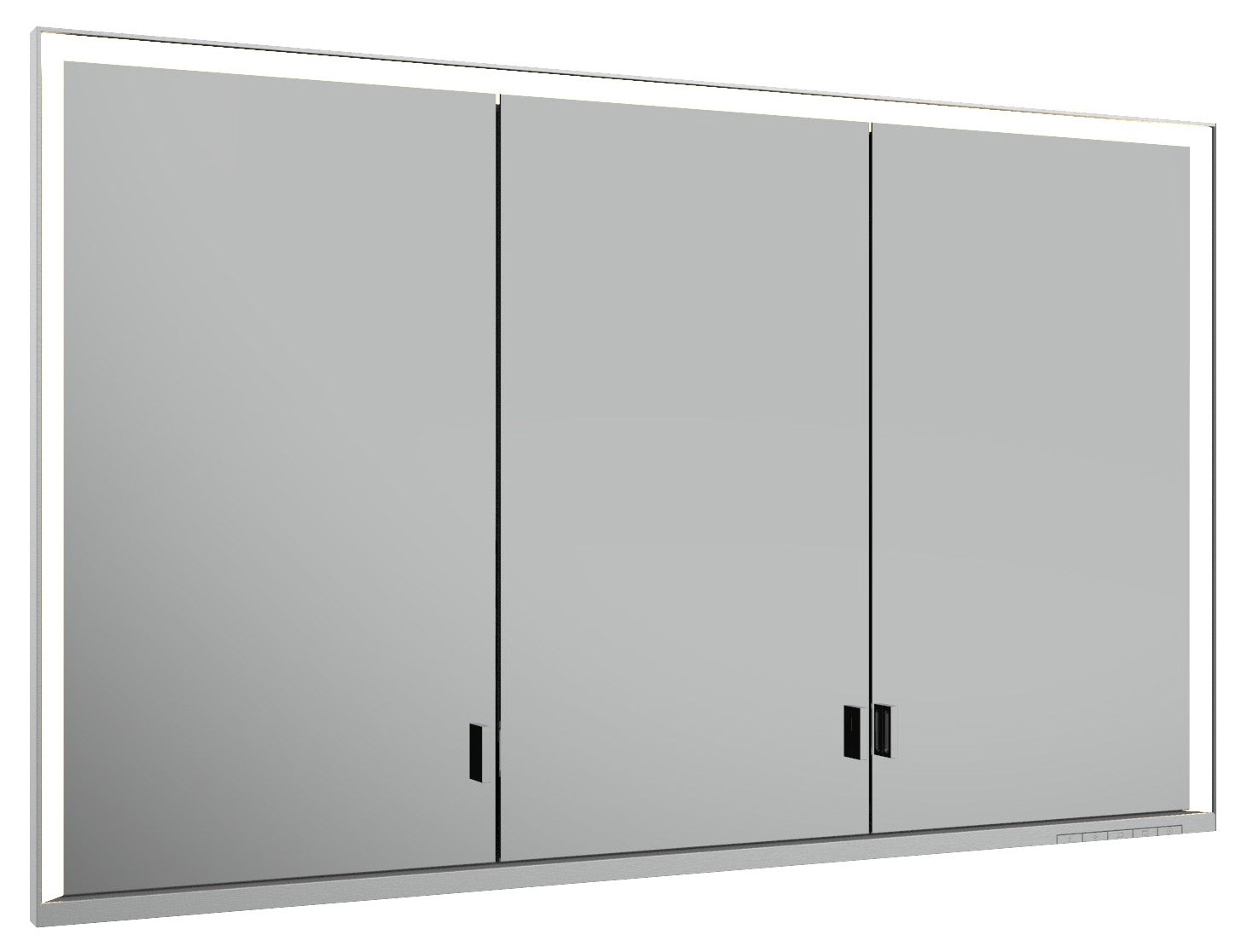 aluminum mirror cabinet