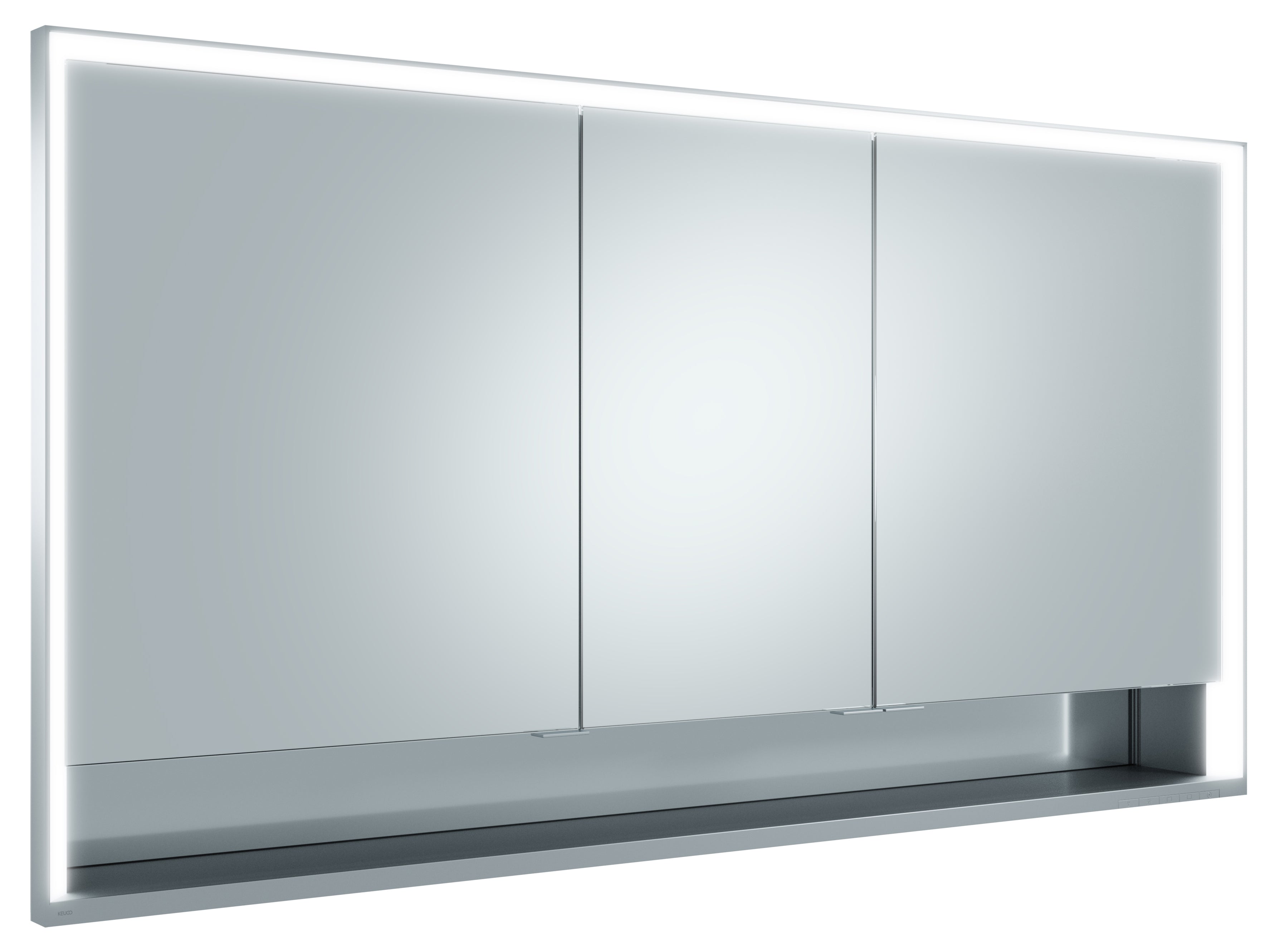 aluminum mirror cabinet
