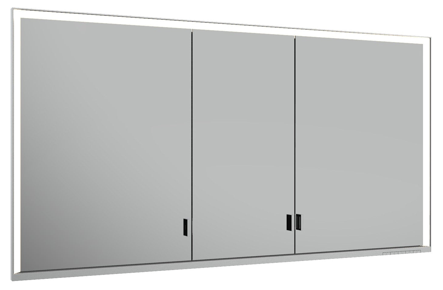 aluminum mirror cabinet