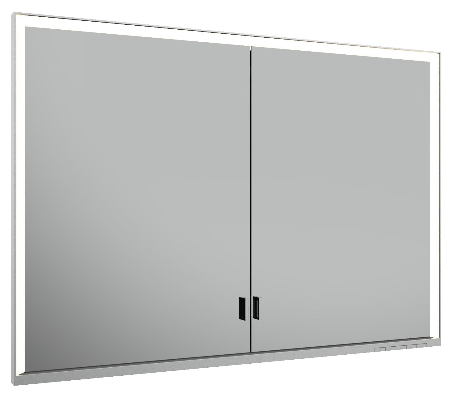 aluminum mirror cabinet