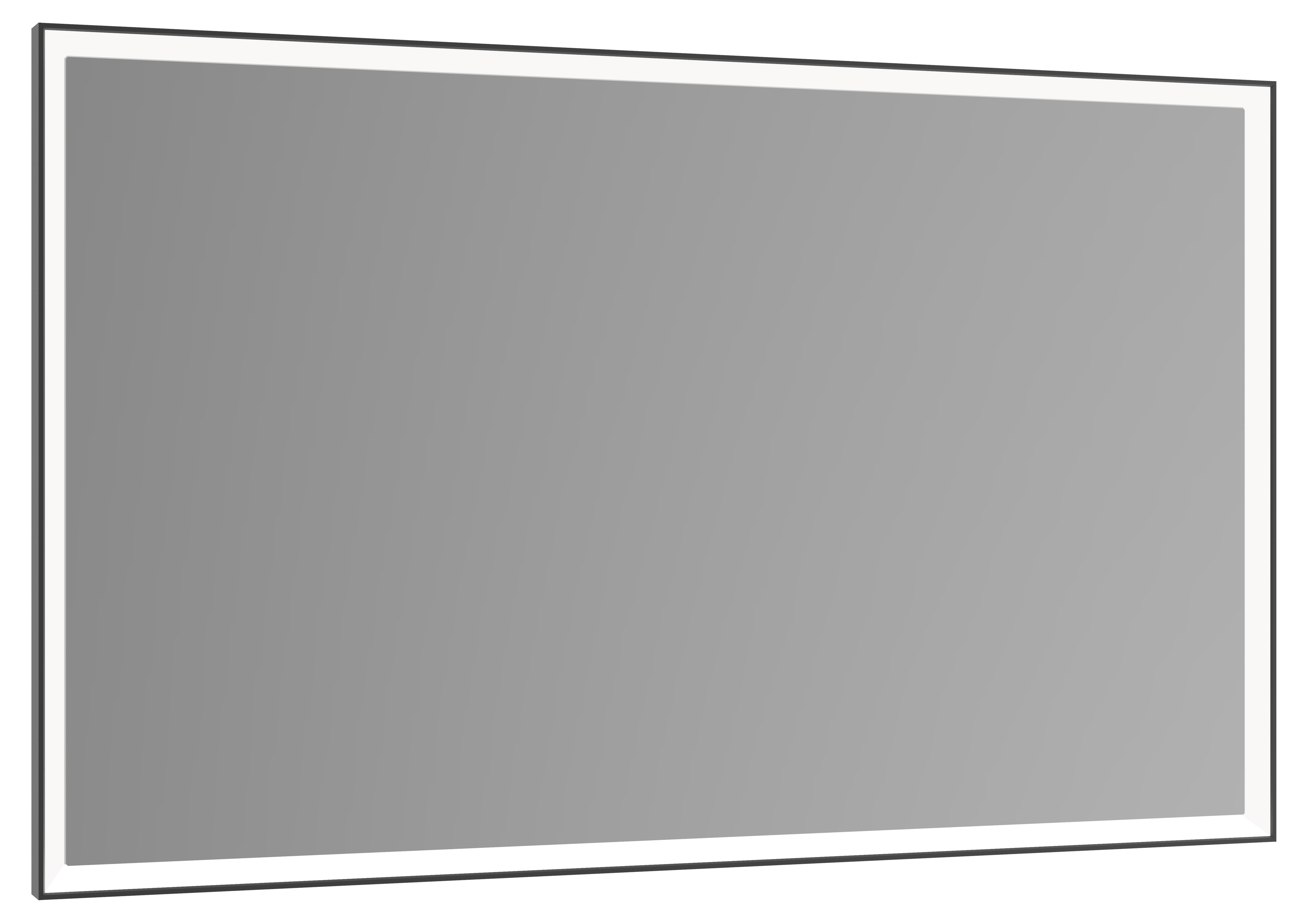 black anodized light mirror