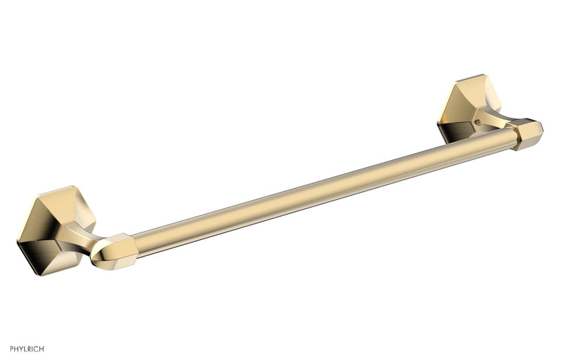 Phylrich LE VERRE & LA CROSSE 18" Towel Bar