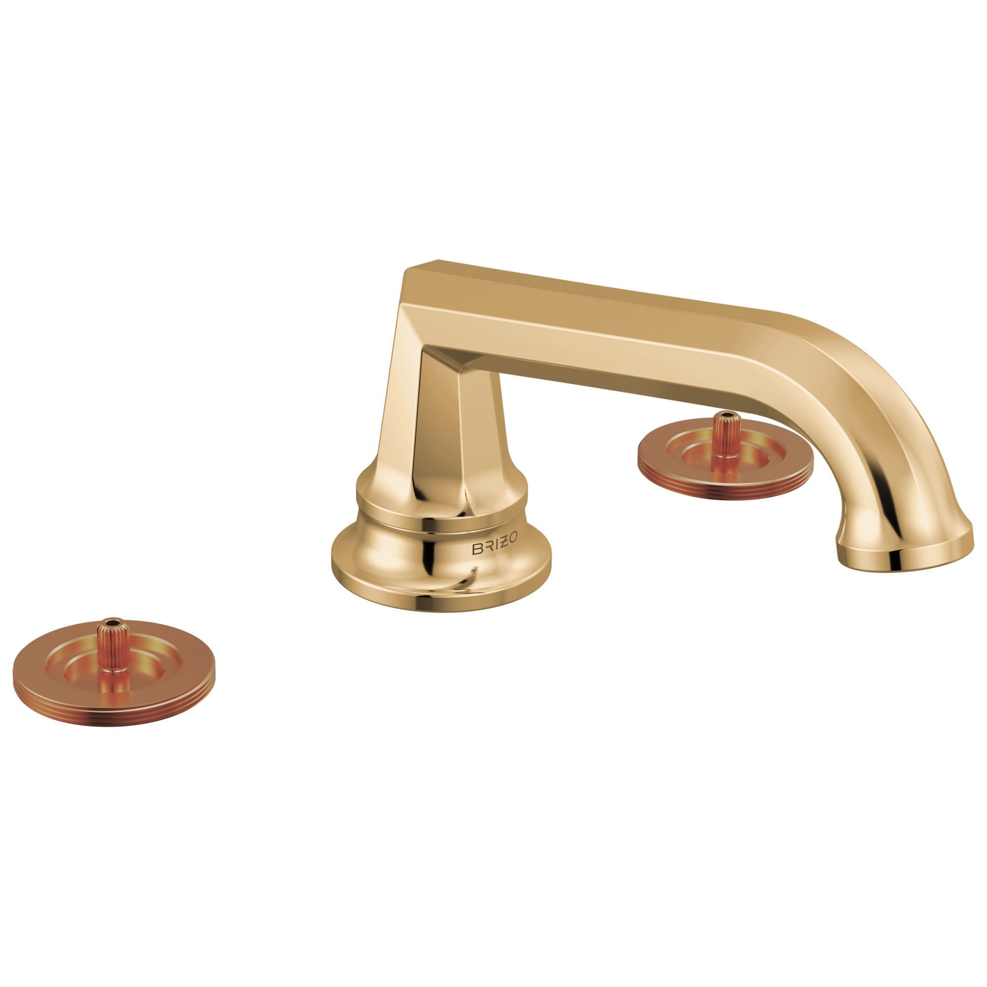 Brizo Beauclere Widespread Lavatory Faucet with Low Spout - Less Handles 1.2 GPM