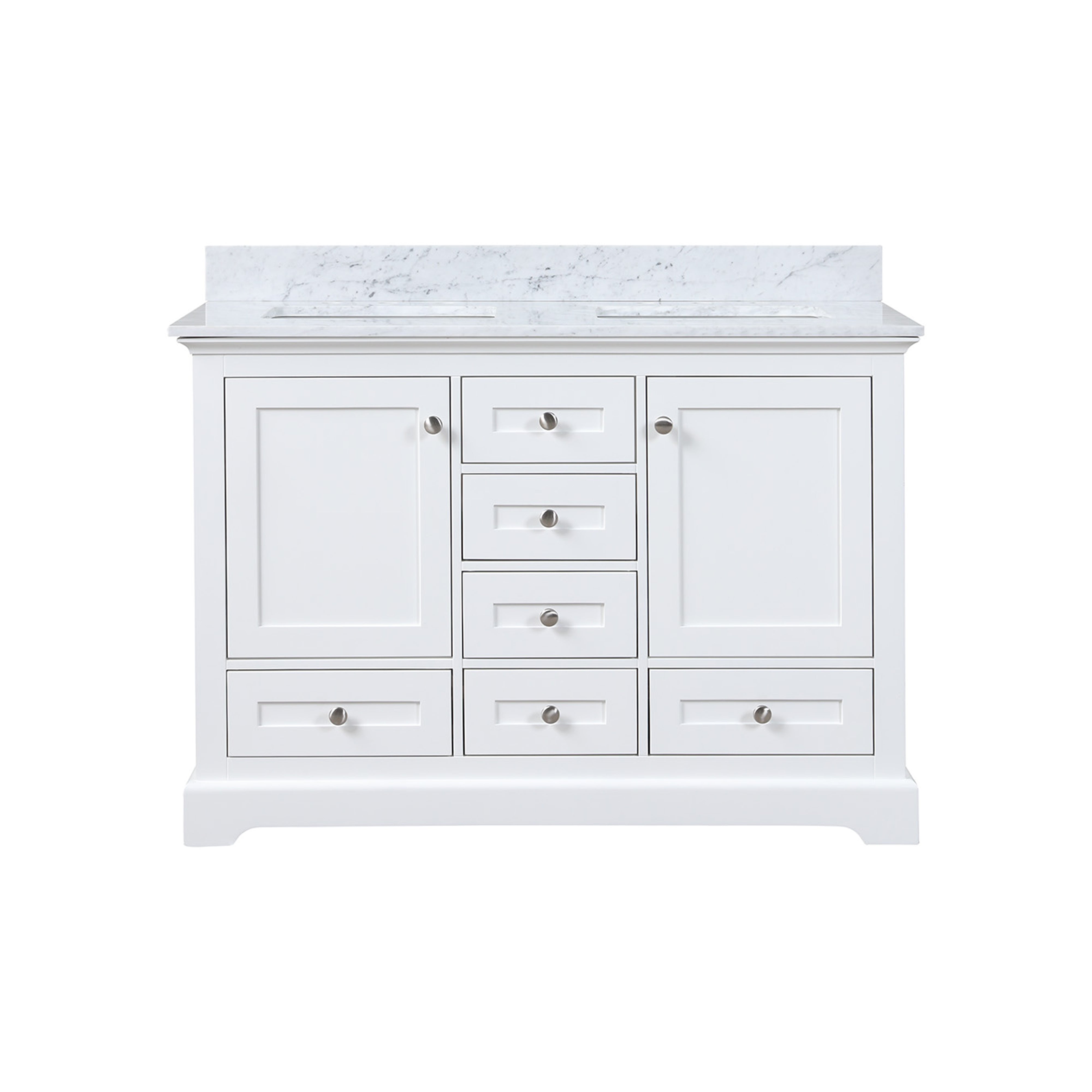 Lexora Dukes 48 in. W x 22 in. D Double Bath Vanity