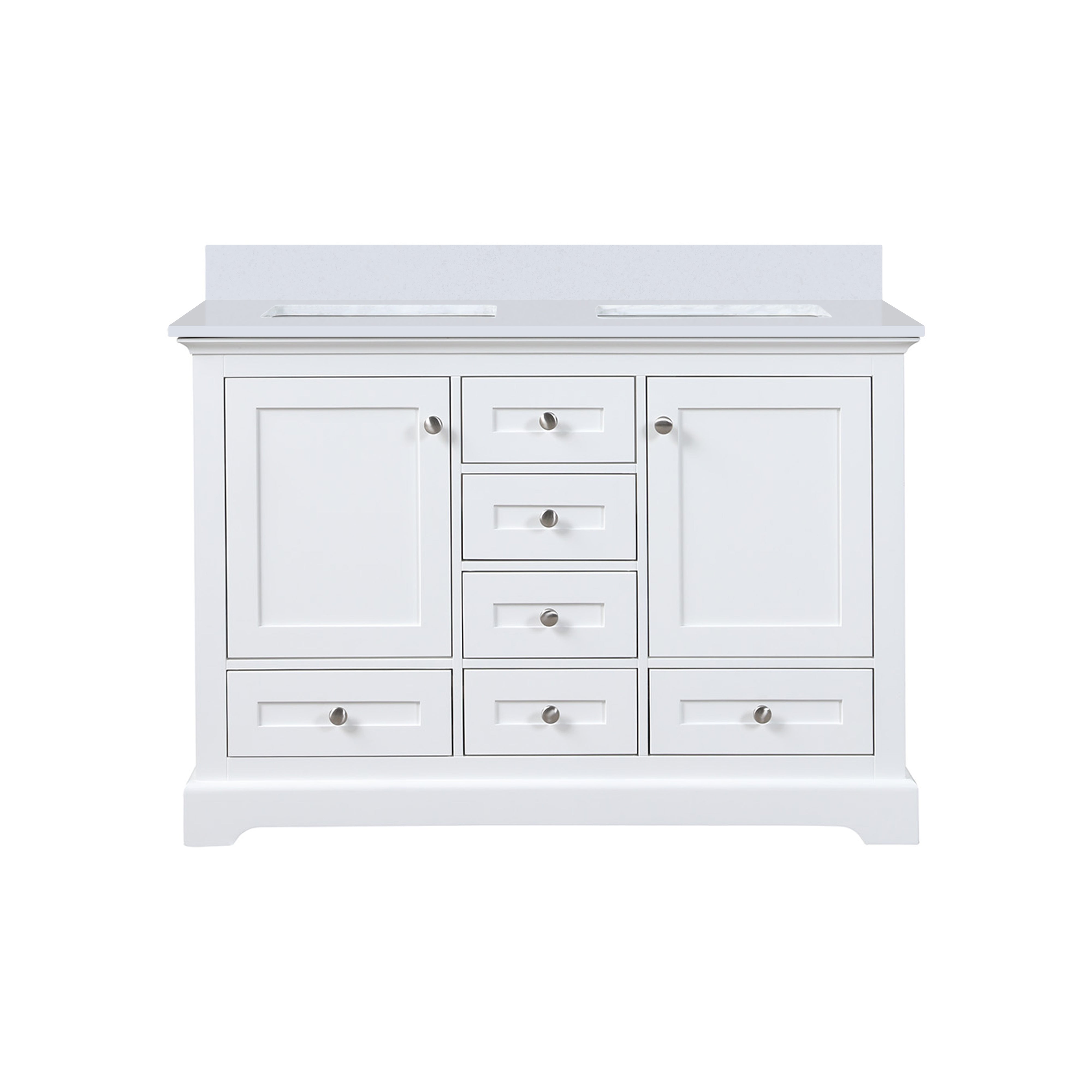 Lexora Dukes 48 in. W x 22 in. D Double Bath Vanity