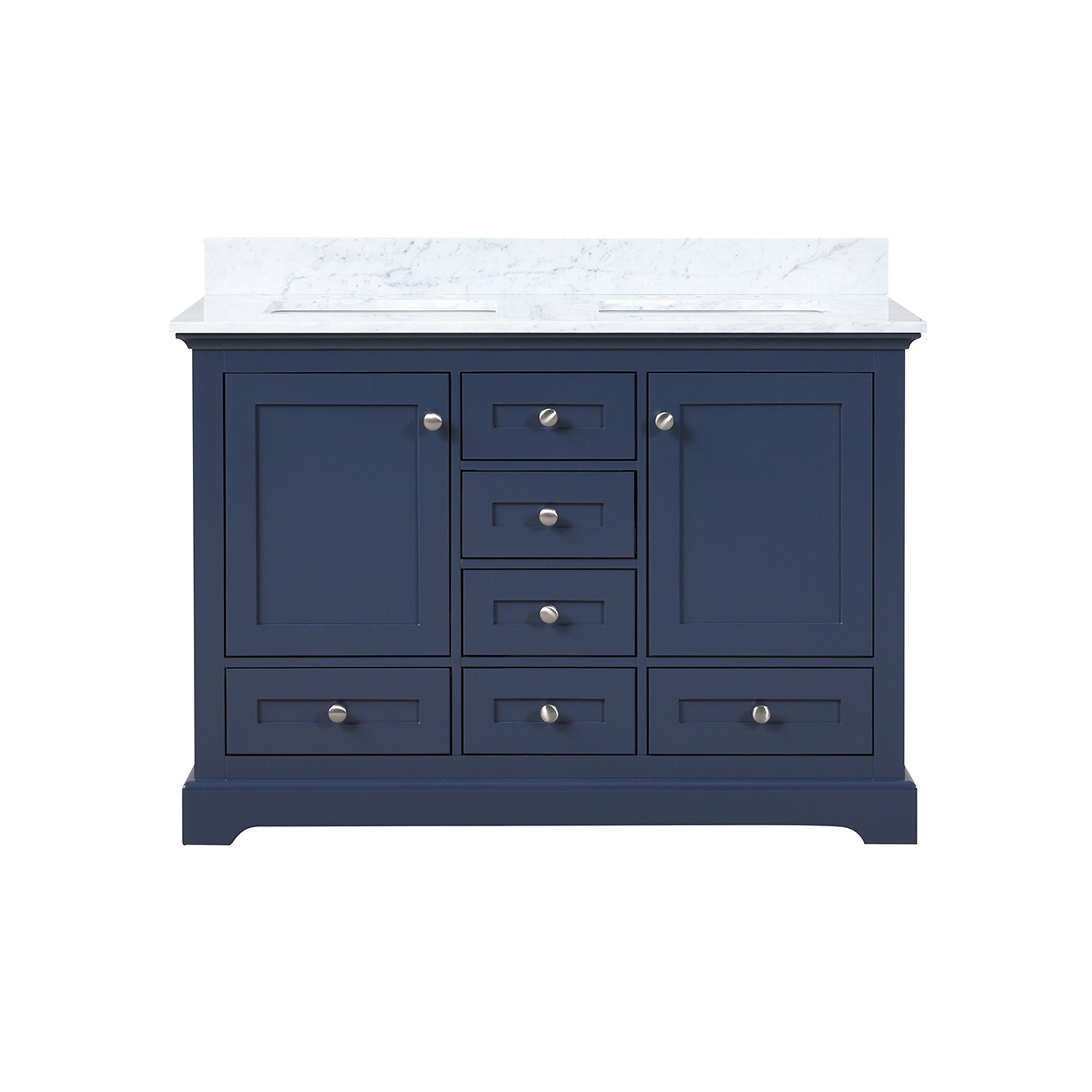 Lexora Dukes 48 in. W x 22 in. D Double Bath Vanity