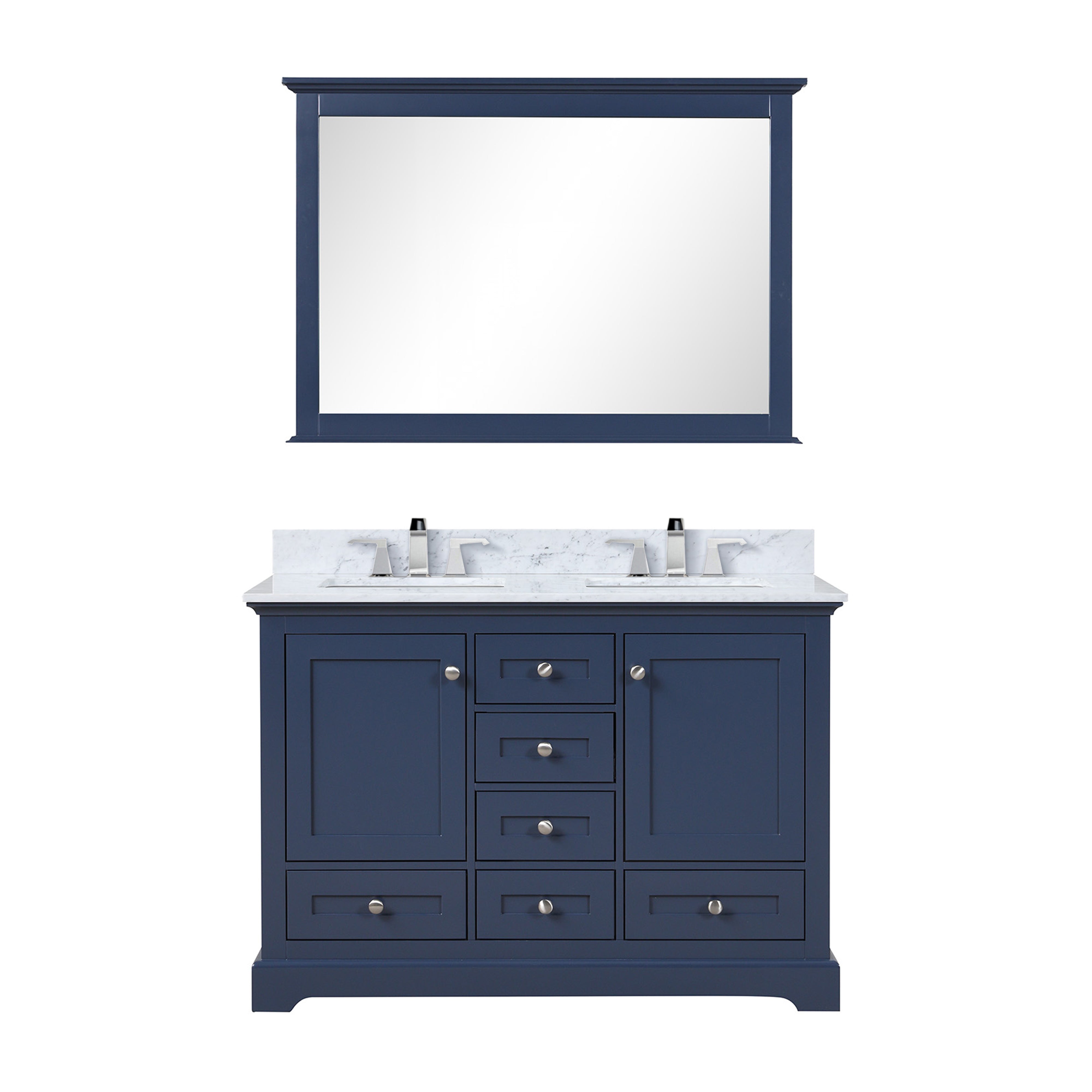 Lexora Dukes 48 in. W x 22 in. D Double Bath Vanity