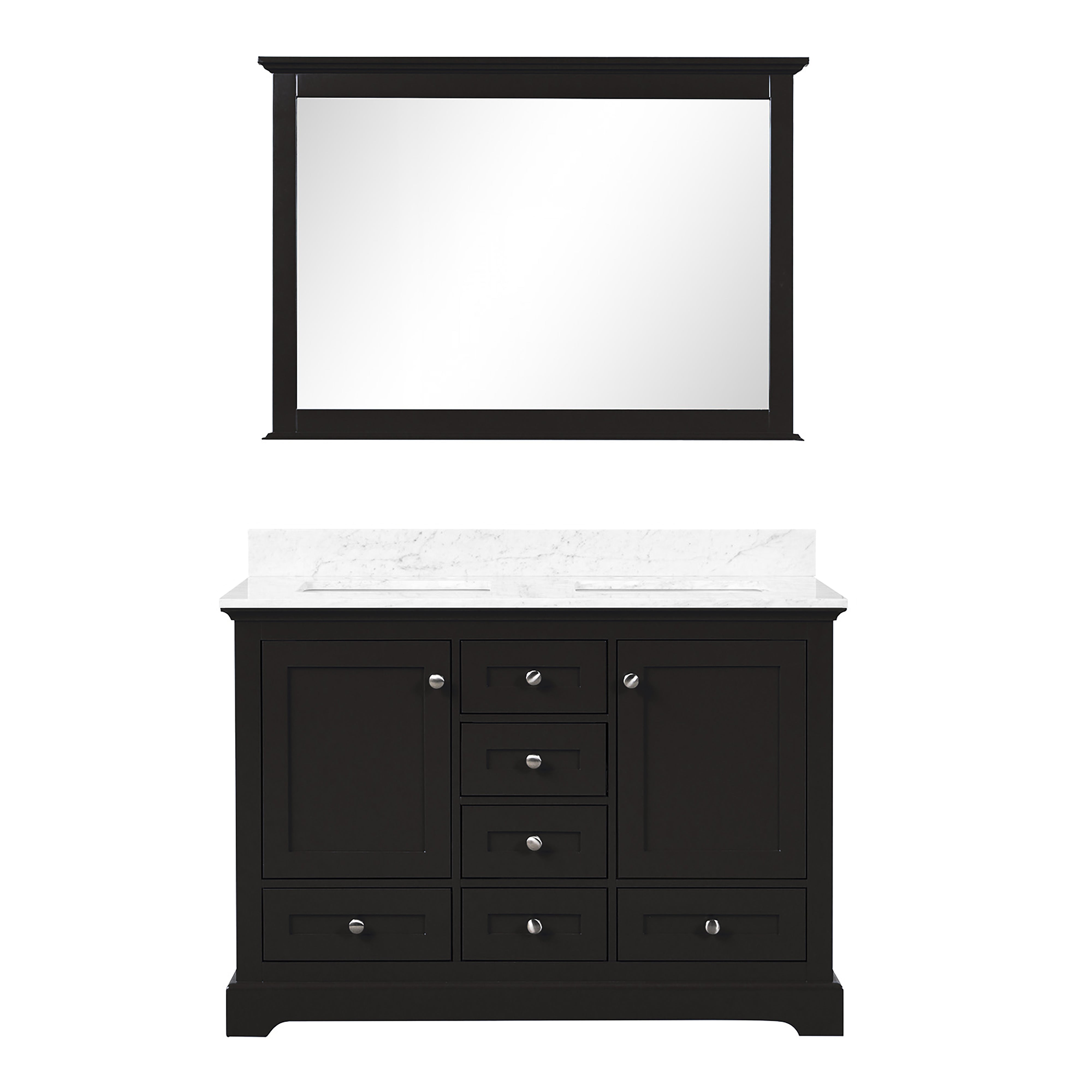 Lexora Dukes 48 in. W x 22 in. D Double Bath Vanity