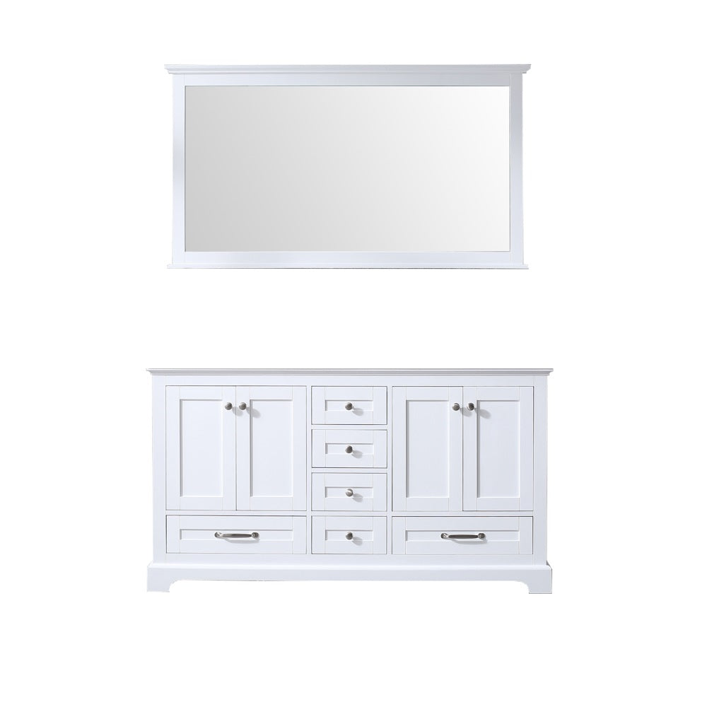 Lexora Dukes 60 in. W x 22 in. D Double Bath Vanity