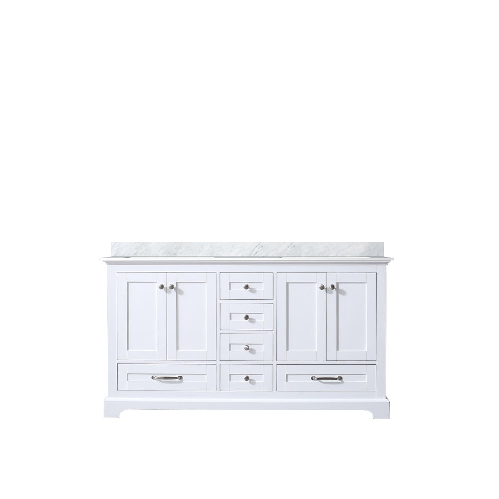 Lexora Dukes 60 in. W x 22 in. D Double Bath Vanity