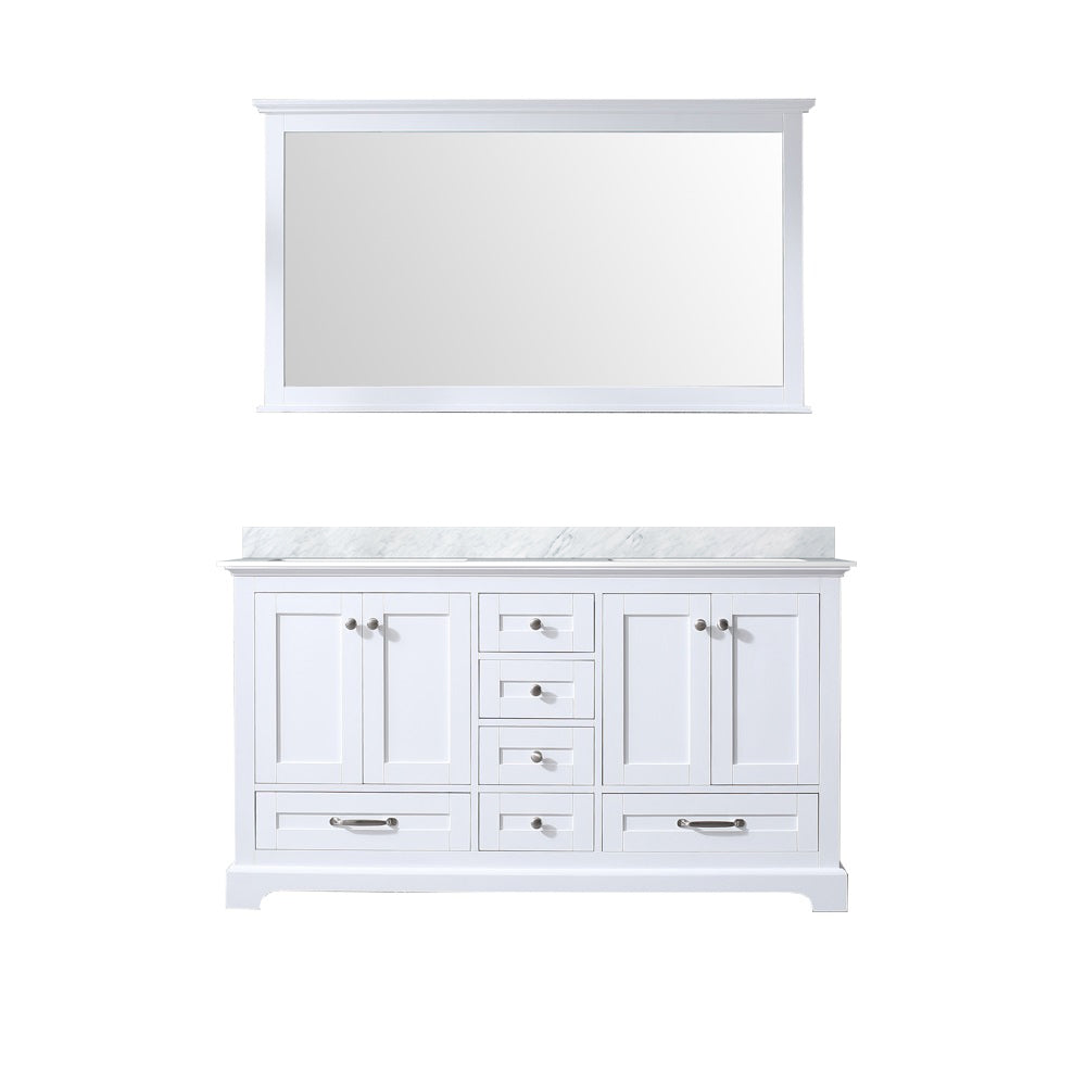 Lexora Dukes 60 in. W x 22 in. D Double Bath Vanity