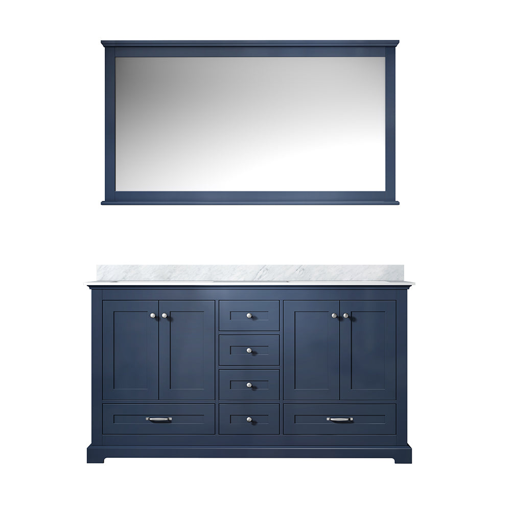 Lexora Dukes 60 in. W x 22 in. D Double Bath Vanity