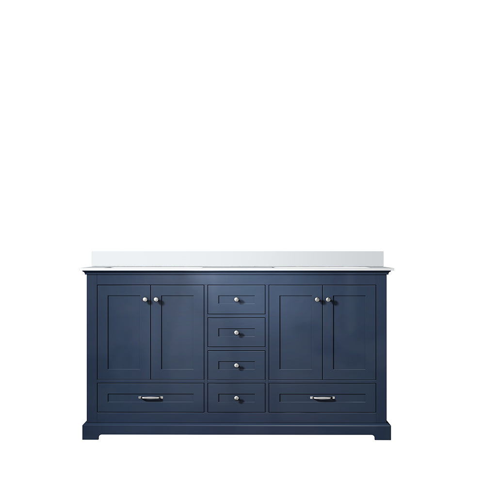 Lexora Dukes 60 in. W x 22 in. D Double Bath Vanity