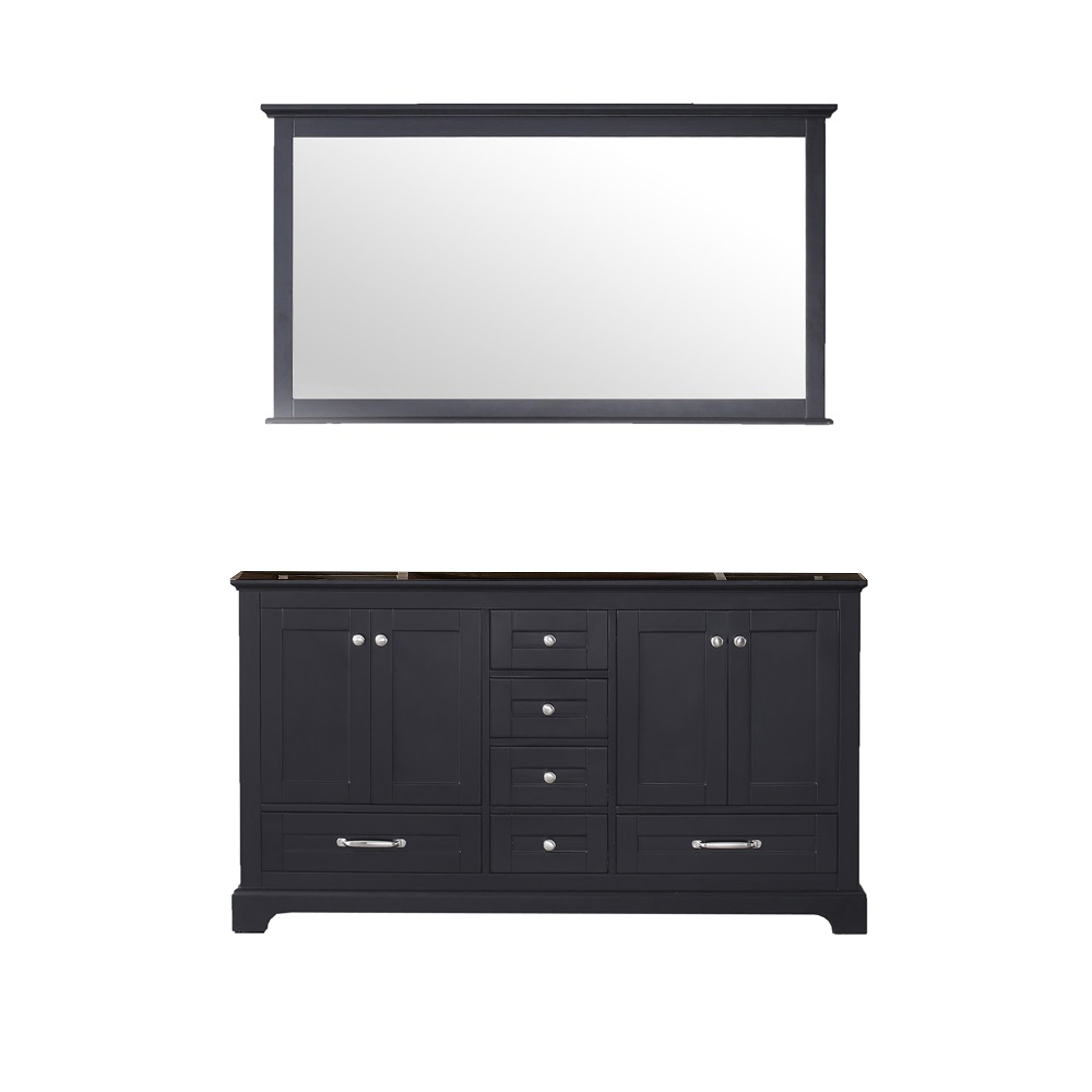Lexora Dukes 60 in. W x 22 in. D Double Bath Vanity